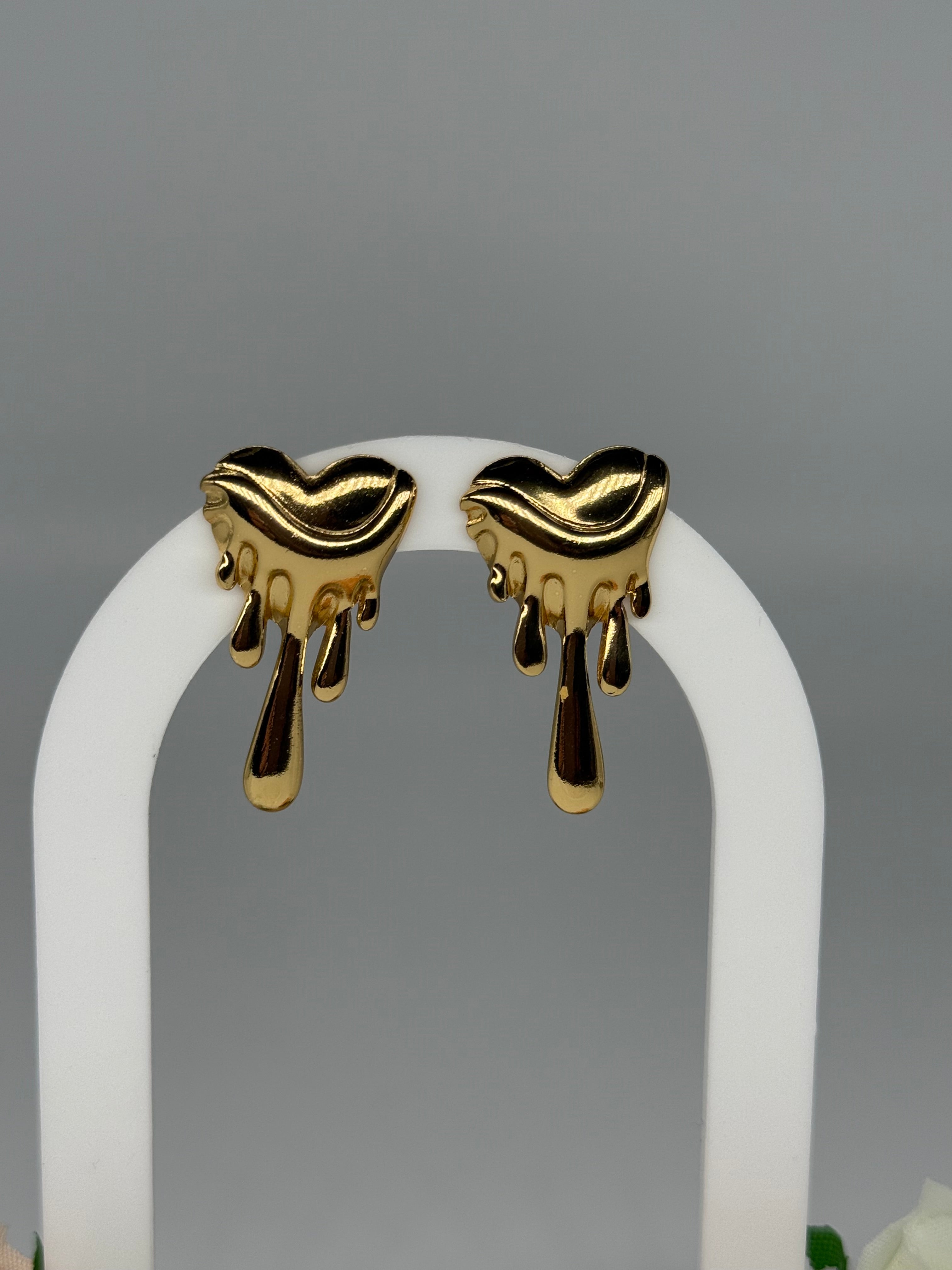 Ohrstecker MELTING HEART - Statement Ohrstecker