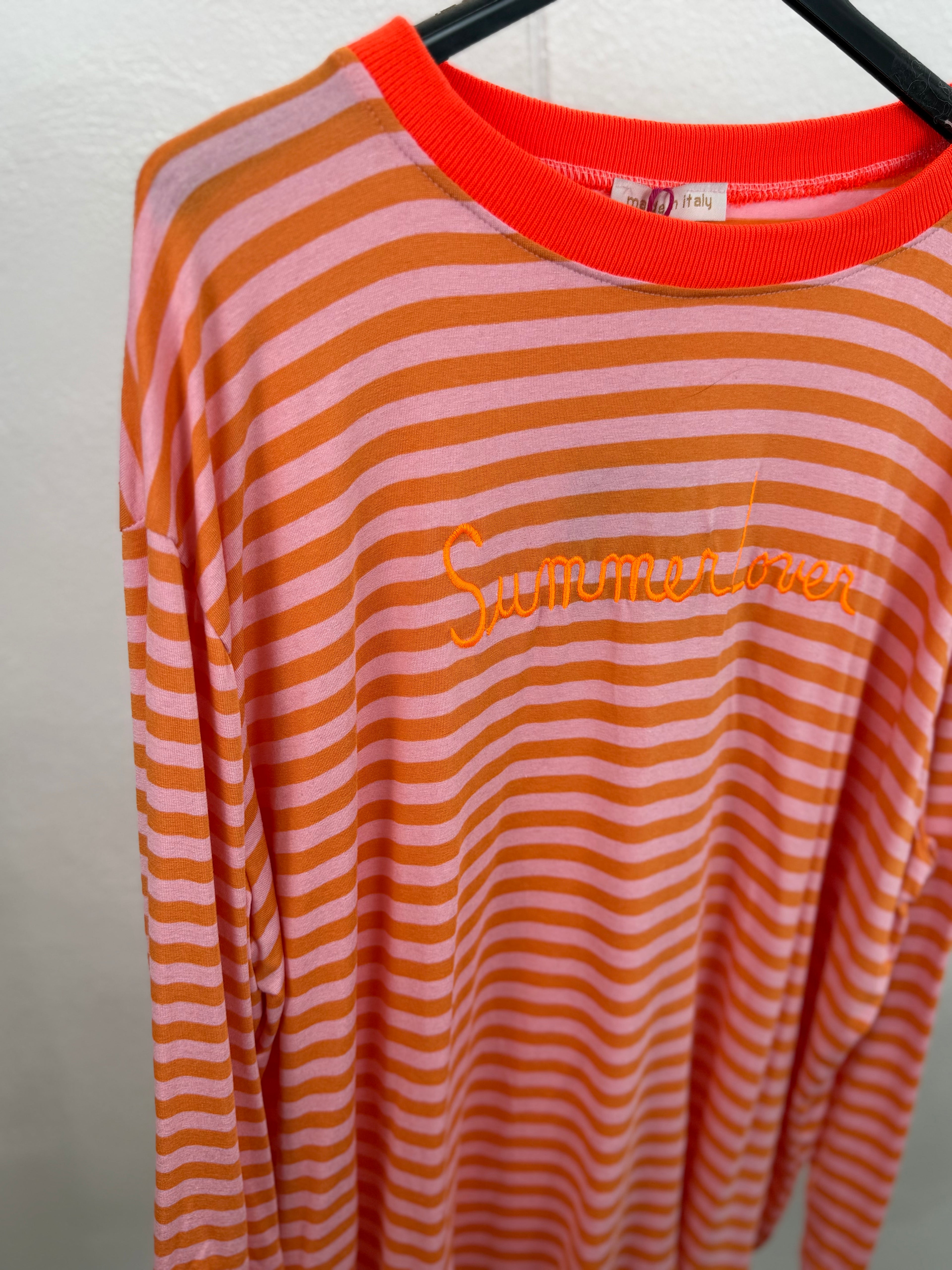 Oversize Shirt SUMMER LOVER - verschiedene Farben