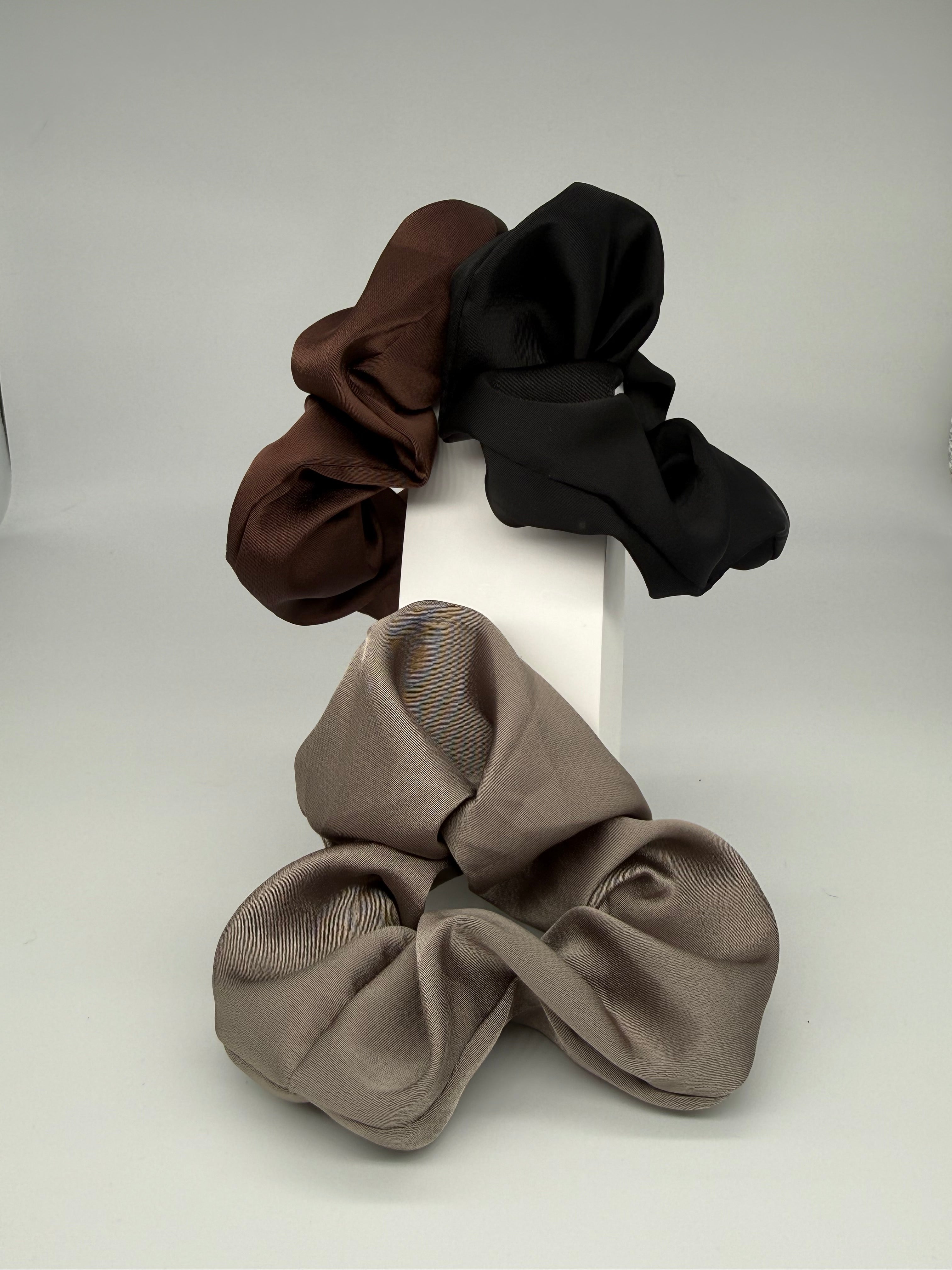 Scrunchie Seidenoptik MIDI SIZE