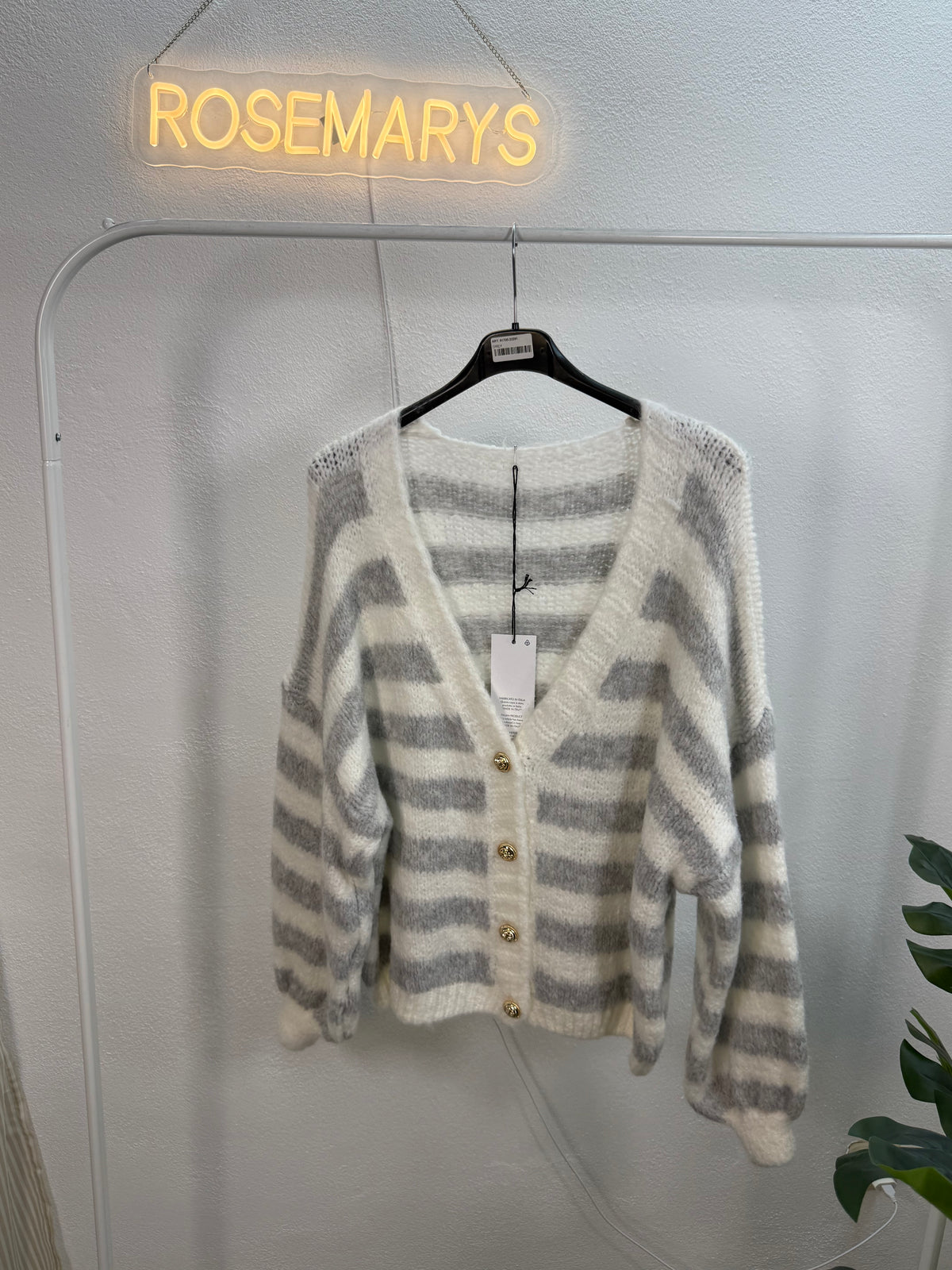 SOFT STRIPE CARDIGAN - mehrere Farben - bis 44/46 tragbar