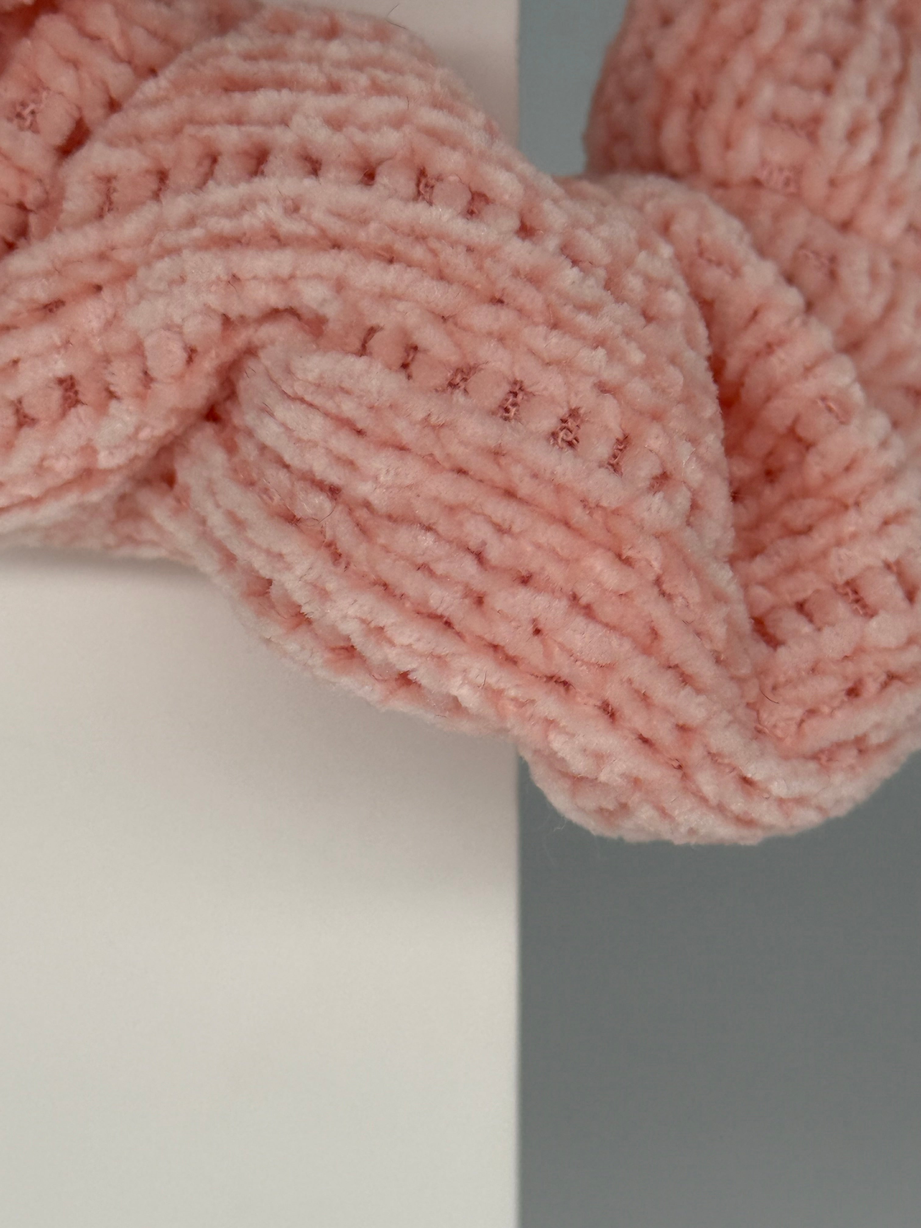 Scrunchie Soft Strick Haargummi MIDI Size