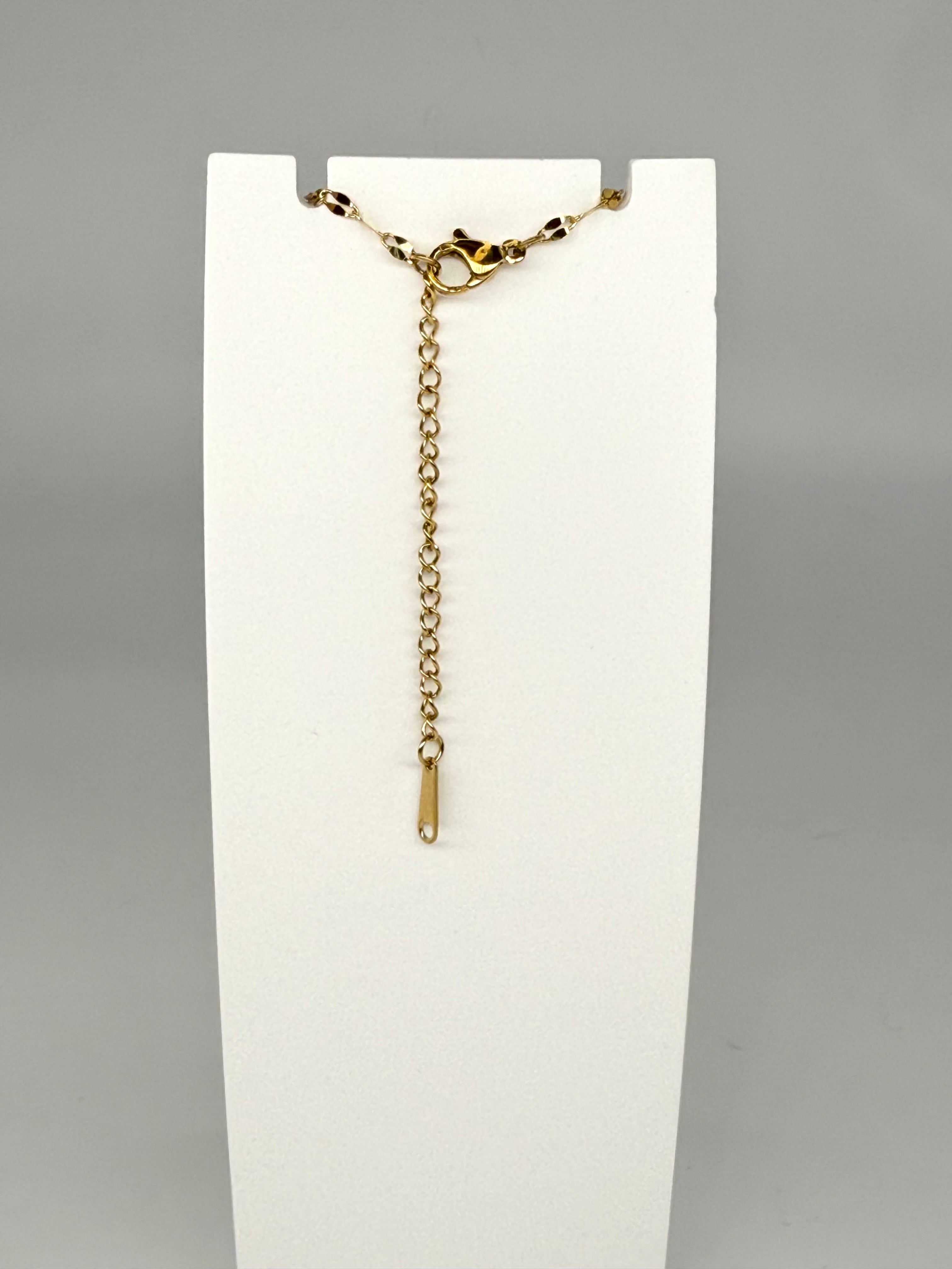 Kette mit Schleife aus Edelstahl