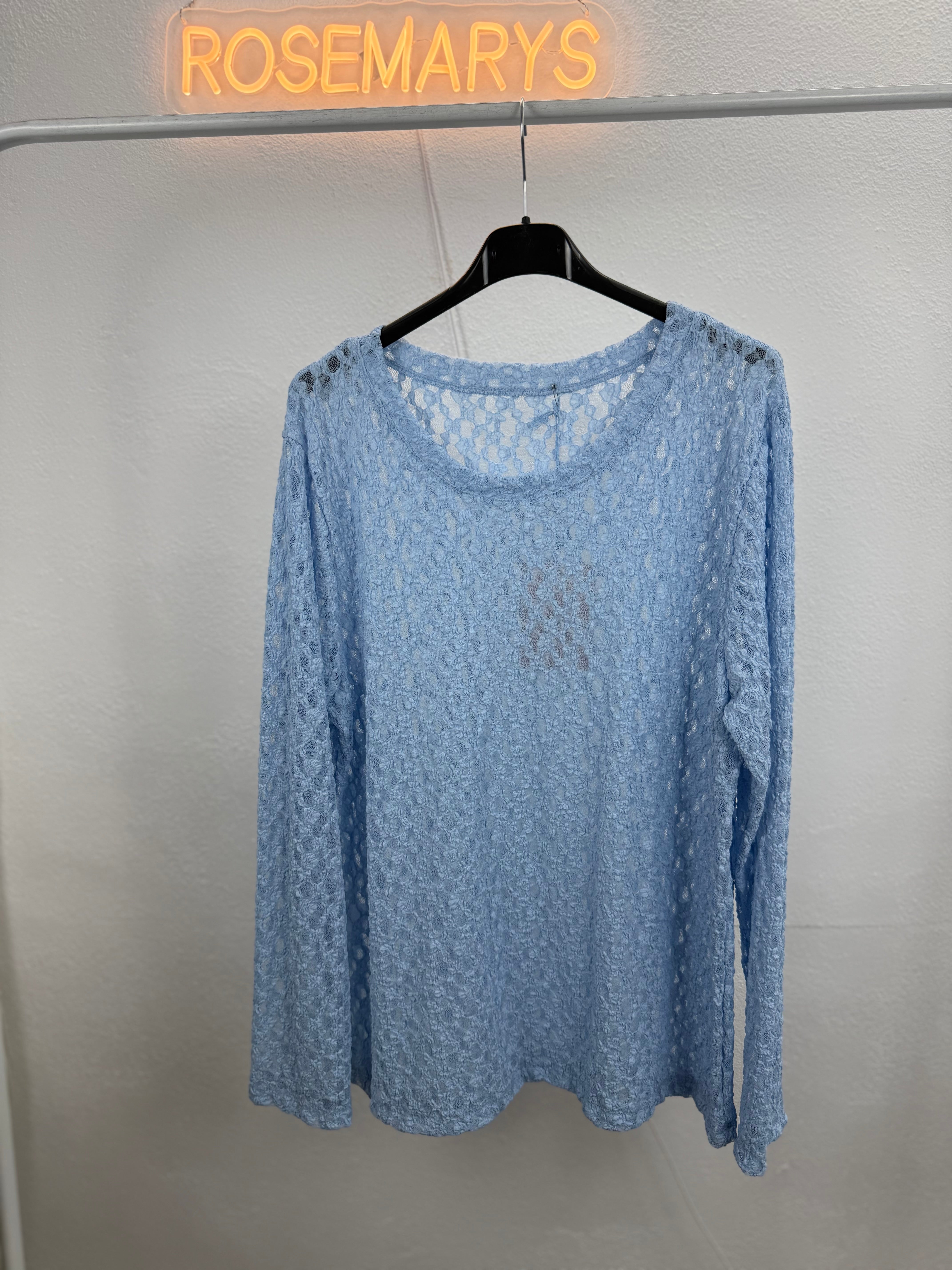 Leichtes Shirt mit Spitze - LUCY