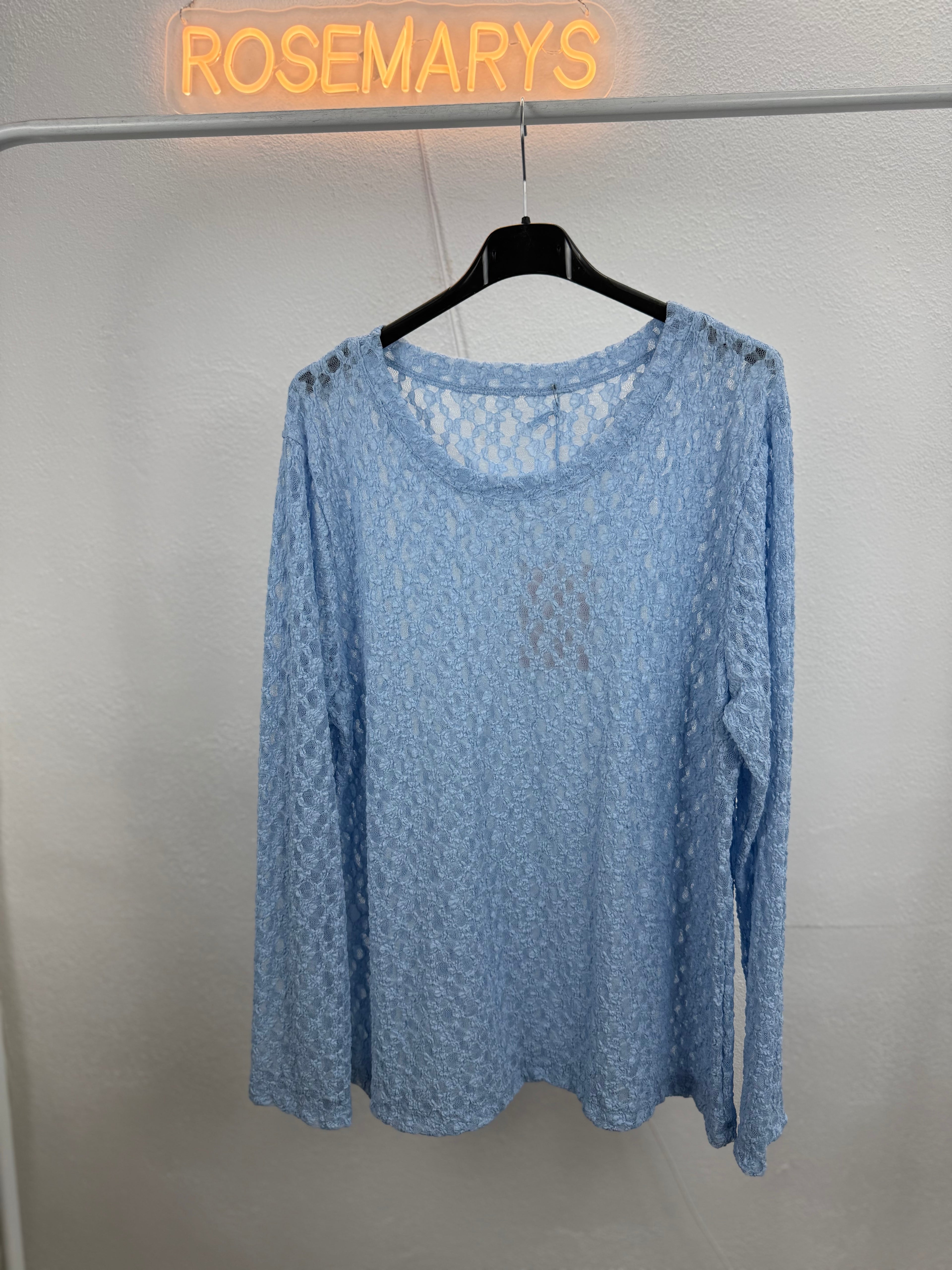 Leichtes Shirt mit Spitze - LUCY