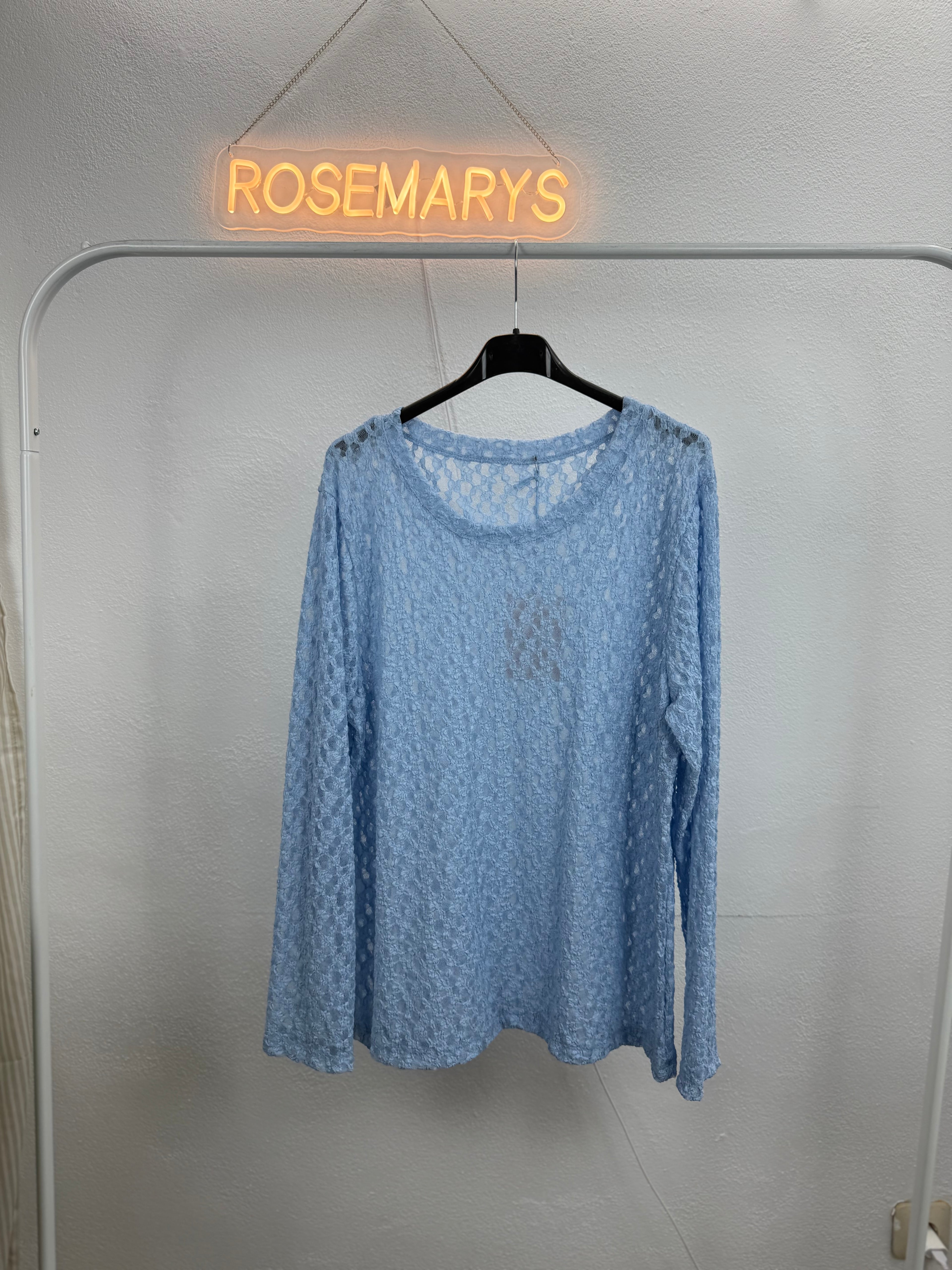 Leichtes Shirt mit Spitze - LUCY