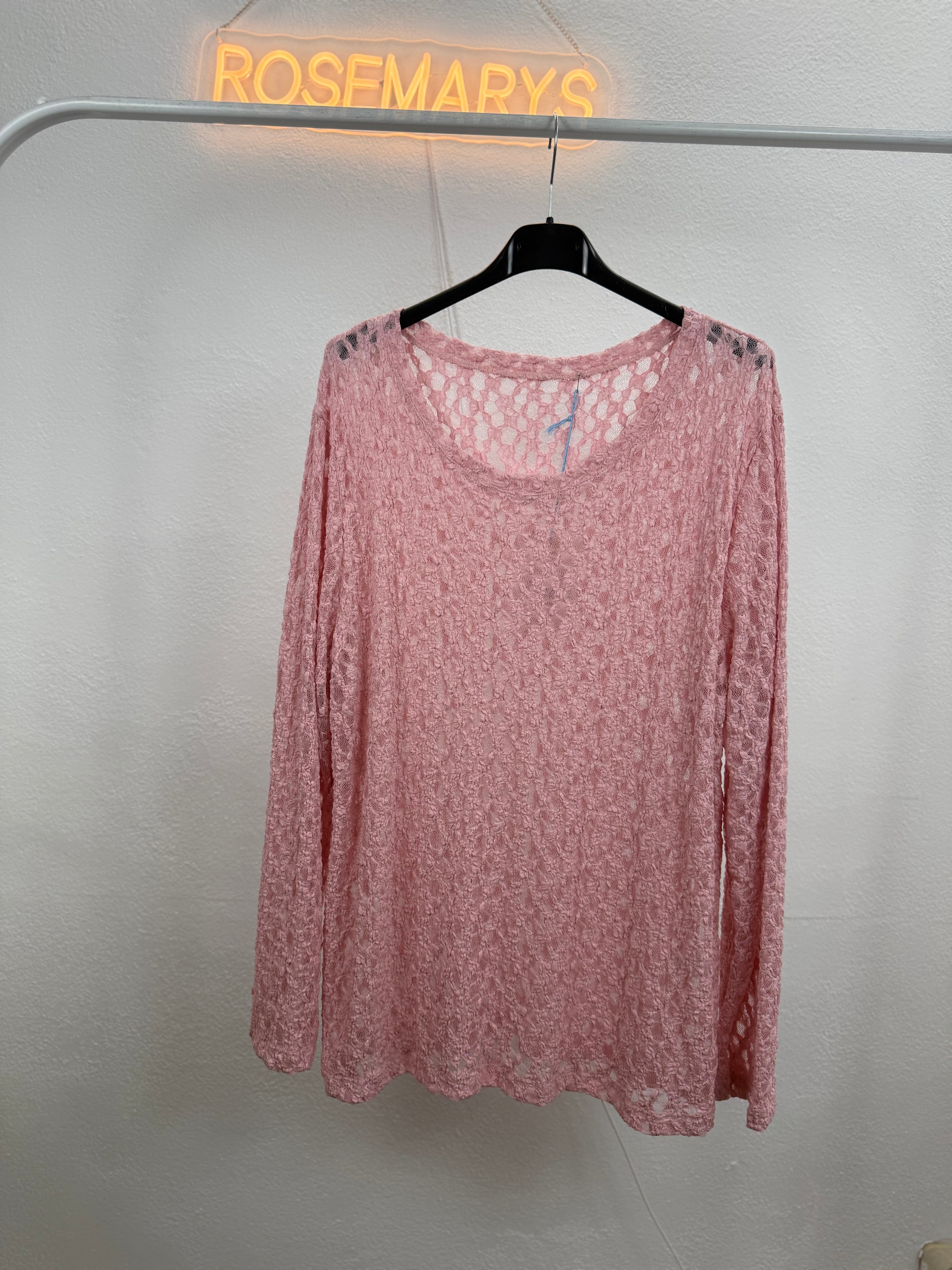 Leichtes Shirt mit Spitze - LUCY