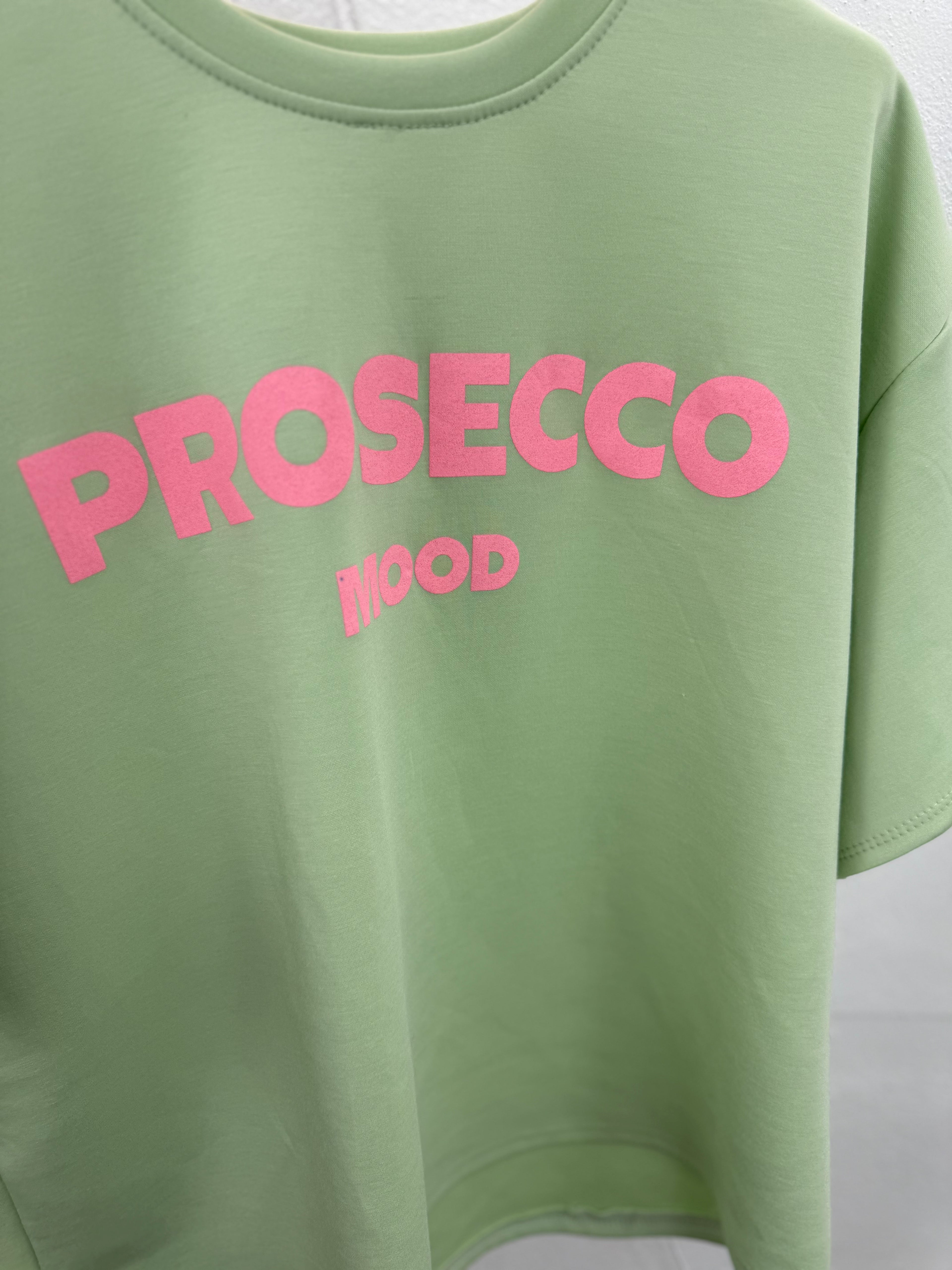 Tshirt aus Butterstoff - PROSECCO MOOD - verschiedene Farben