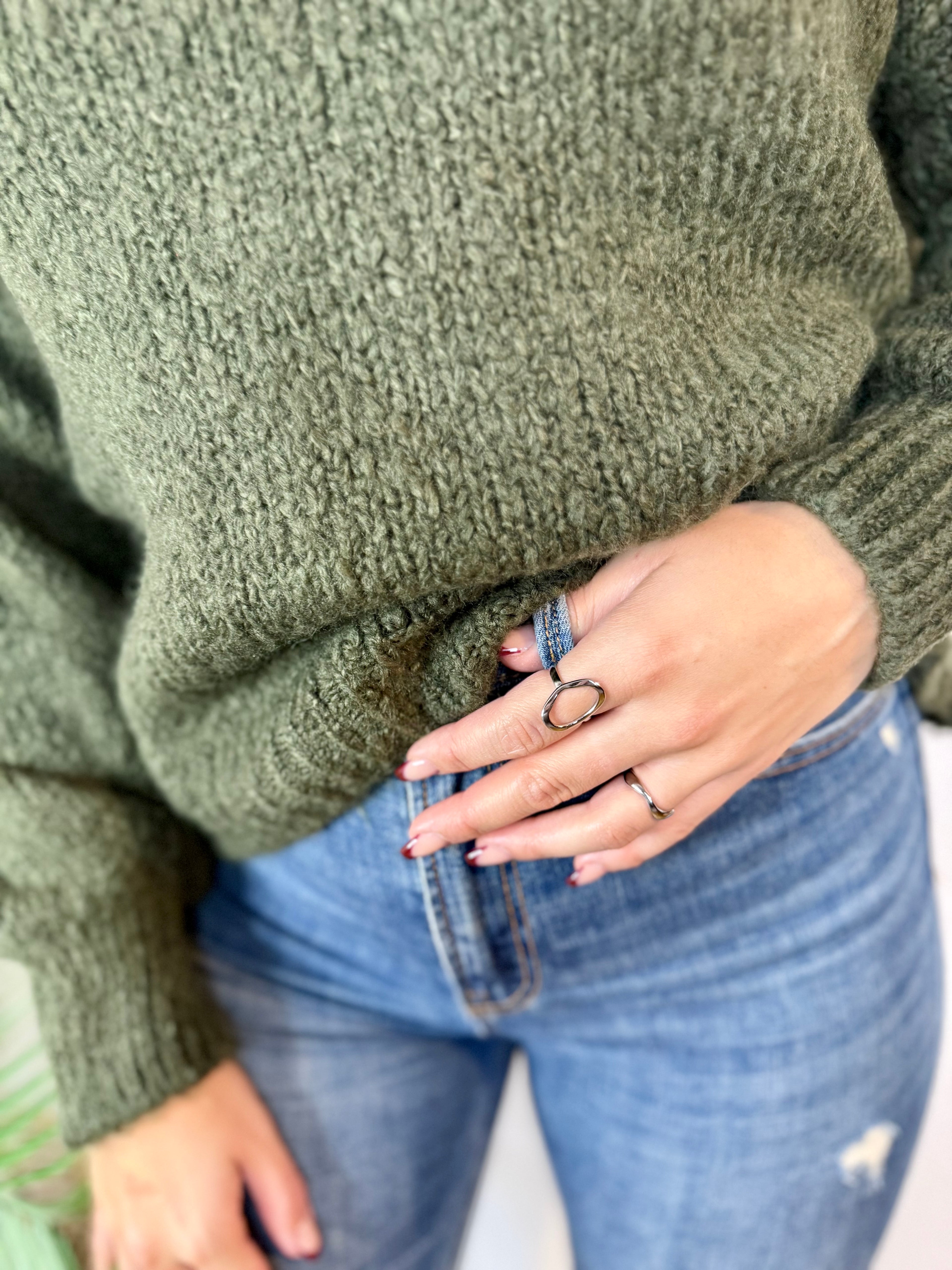 Kuschelpullover GOOD VIBES