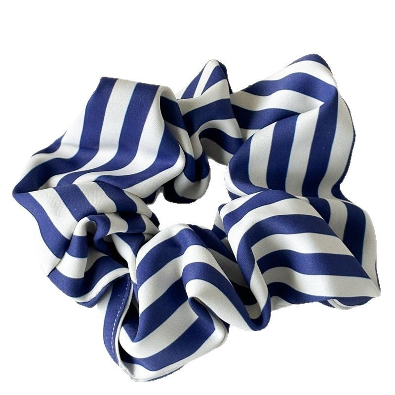 Scrunchie BLUE LINES - verschiedene Styles