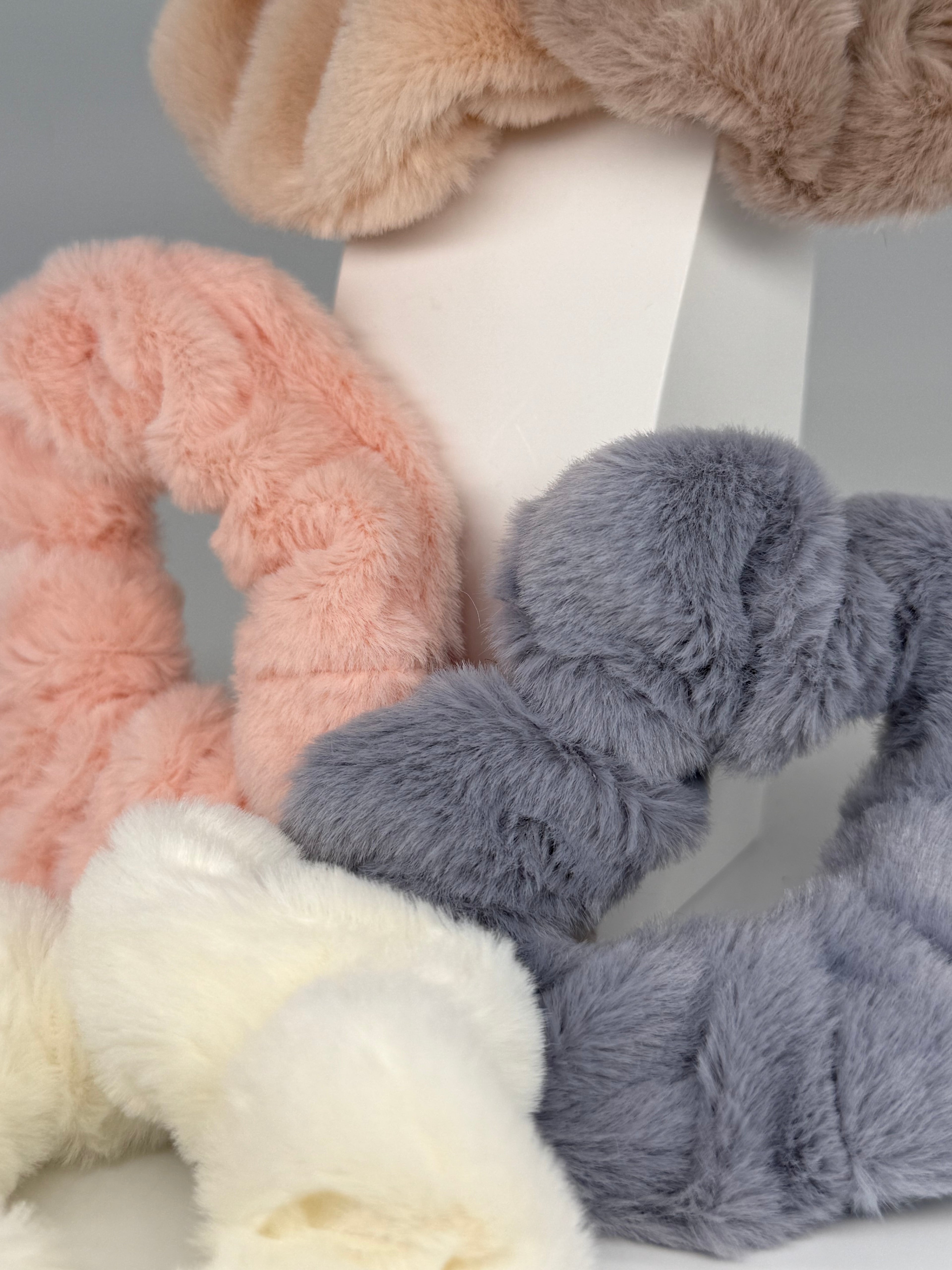 Scrunchie Haargummi Flauschi MIDI Size
