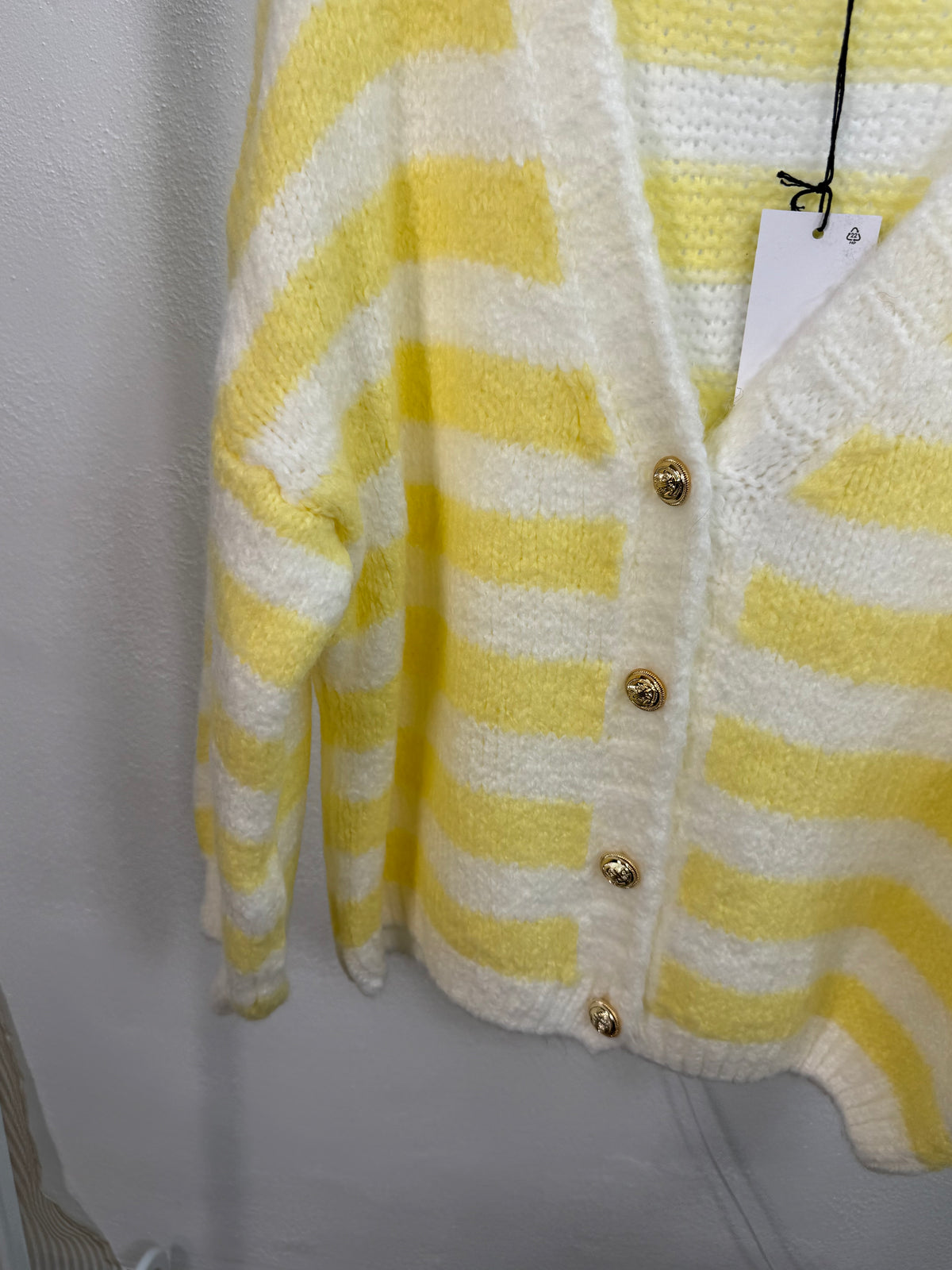 SOFT STRIPE CARDIGAN - mehrere Farben - bis 44/46 tragbar