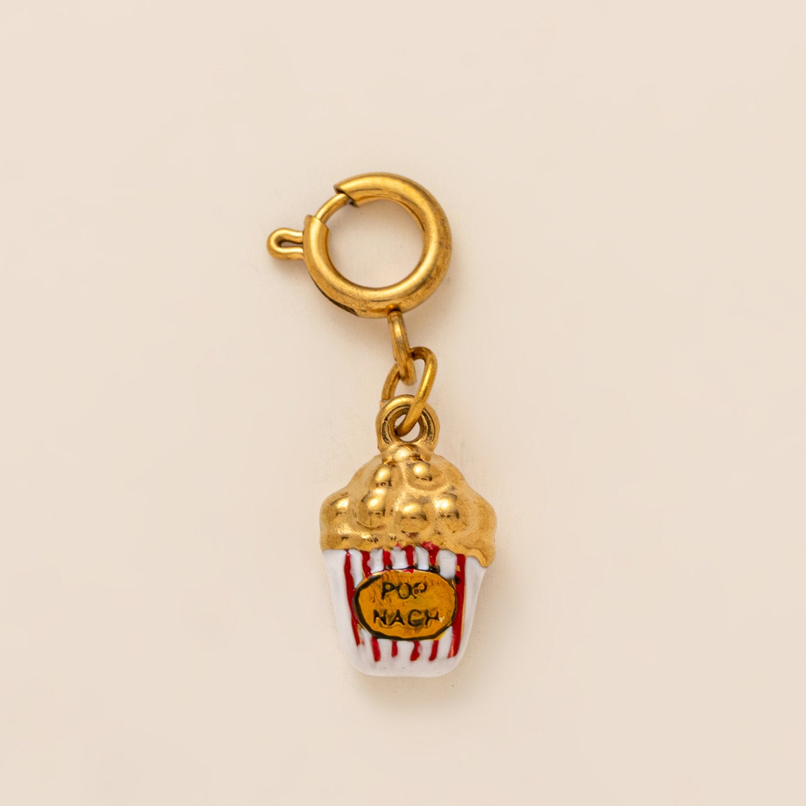 Charms Anhänger - DIY KETTE - wasserfest, Edelstahl, 18k vergoldet