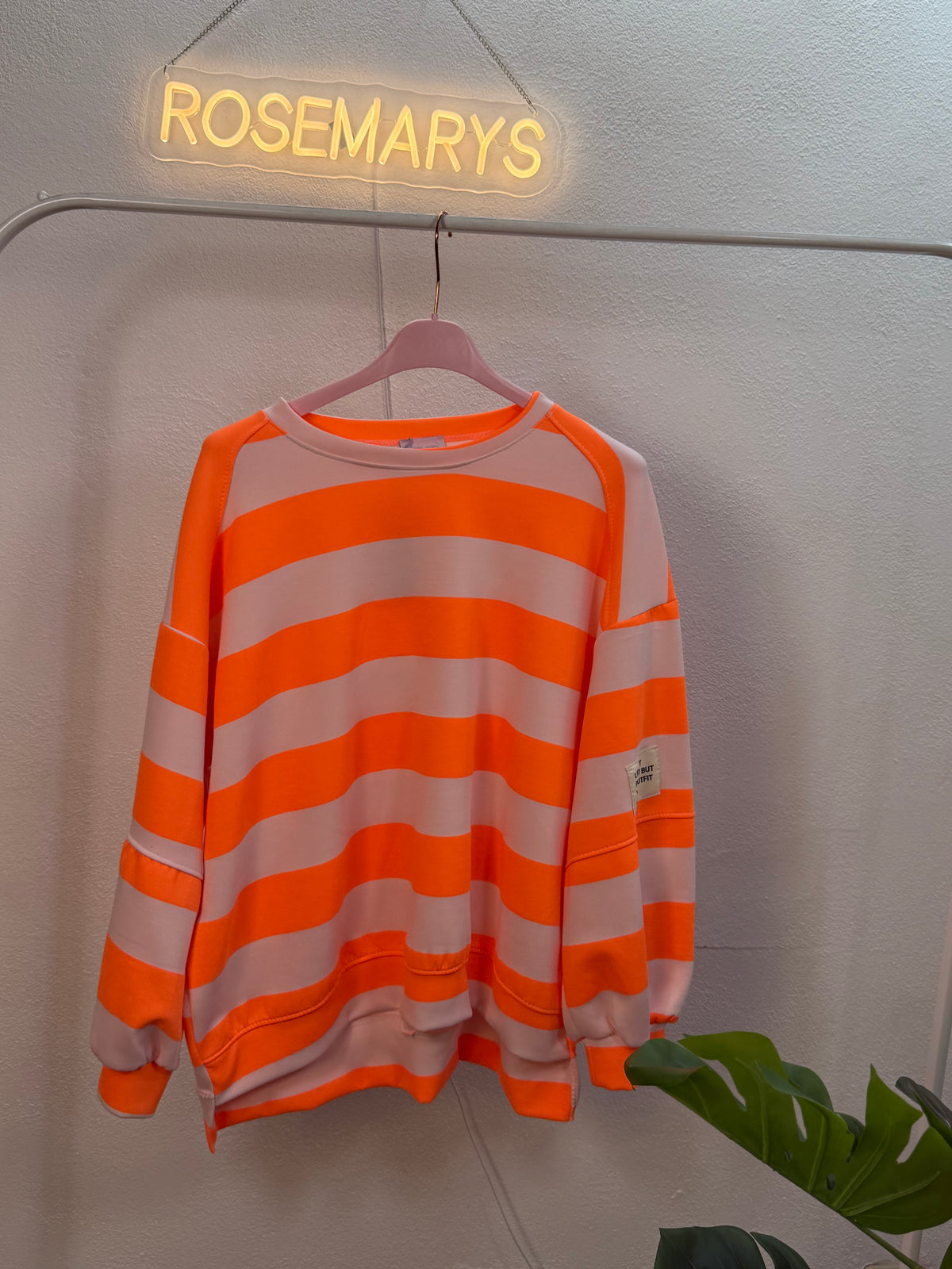 Color Crush Oversize-Pullover 🌈 - mit Streifen