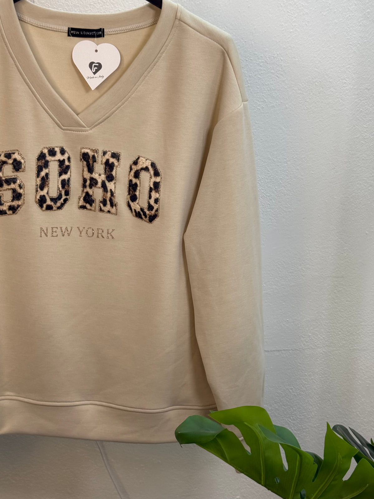 Soho Pullover – Leo Details 🐆✨- verschiedene Farben