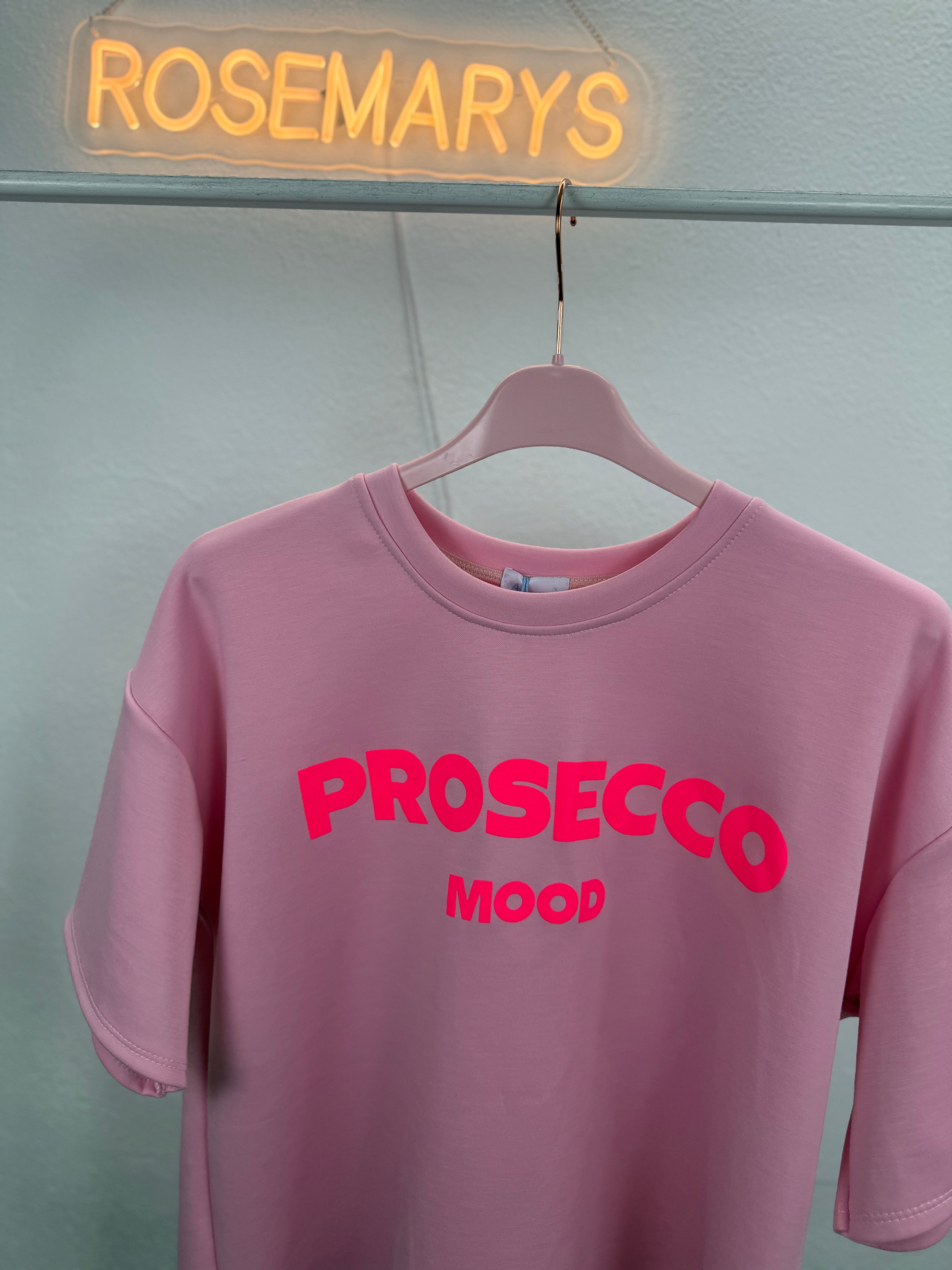 Tshirt aus Butterstoff - PROSECCO MOOD - verschiedene Farben