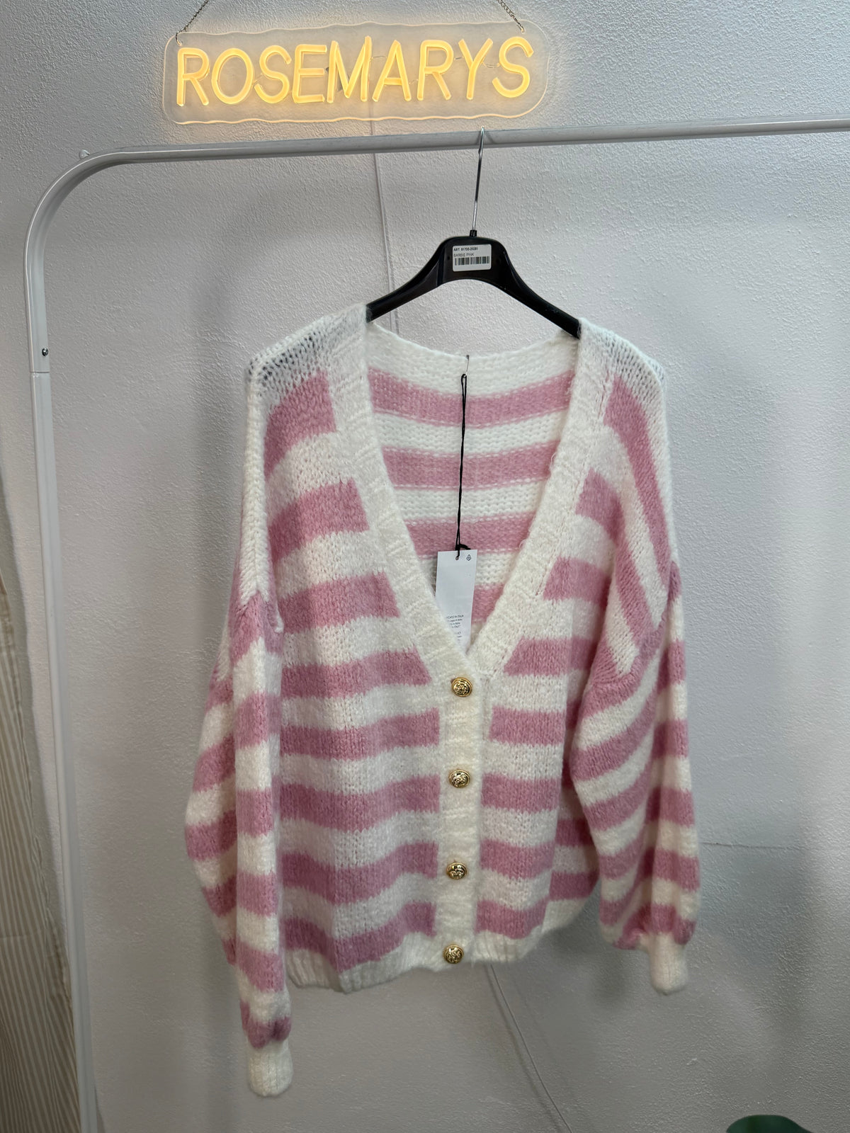 SOFT STRIPE CARDIGAN - mehrere Farben - bis 44/46 tragbar
