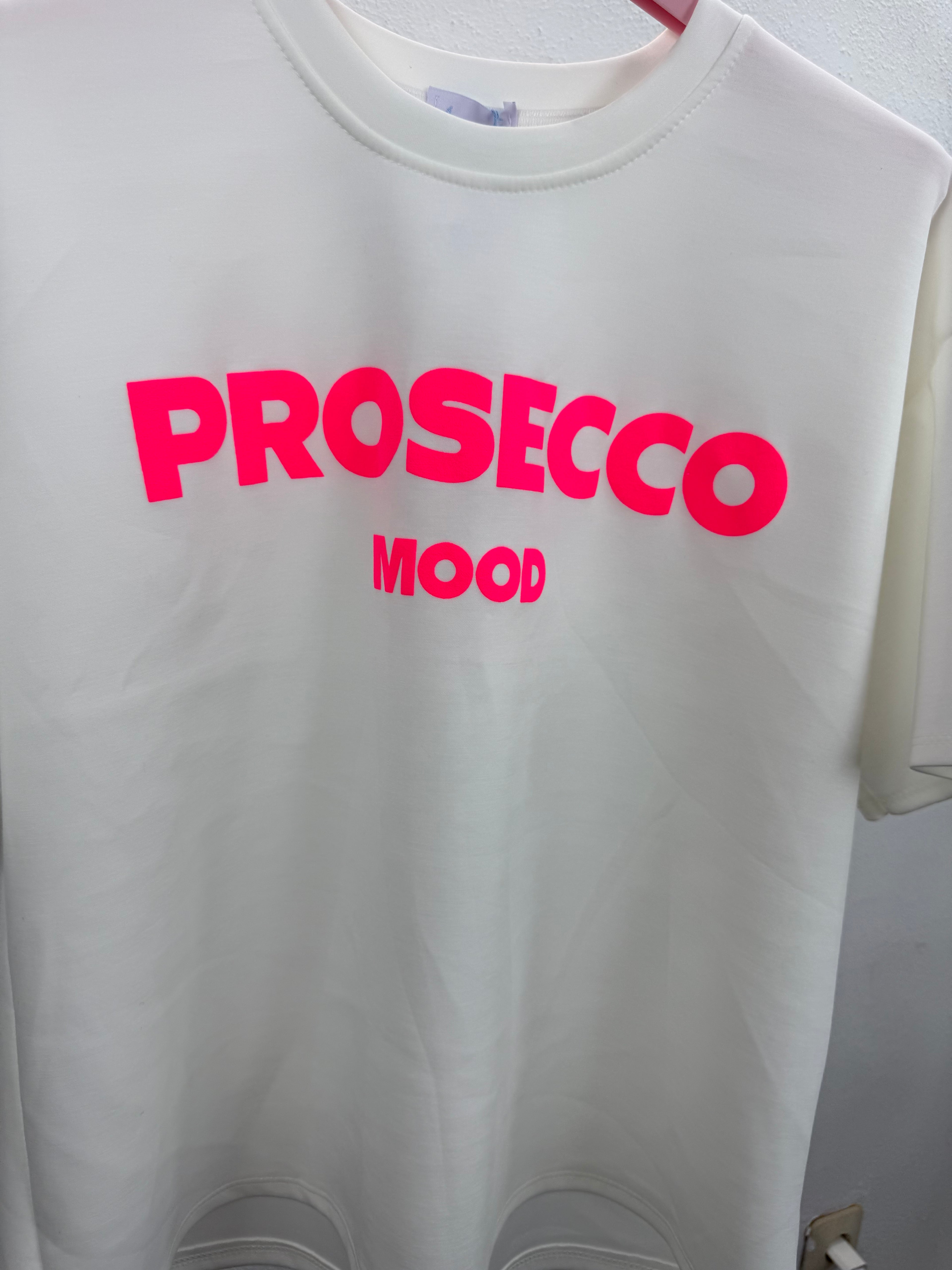 Tshirt aus Butterstoff - PROSECCO MOOD - verschiedene Farben