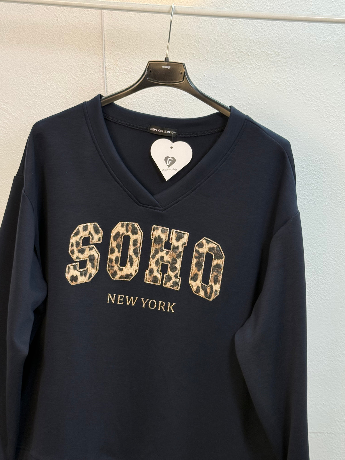 Soho Pullover – Leo Details 🐆✨- verschiedene Farben