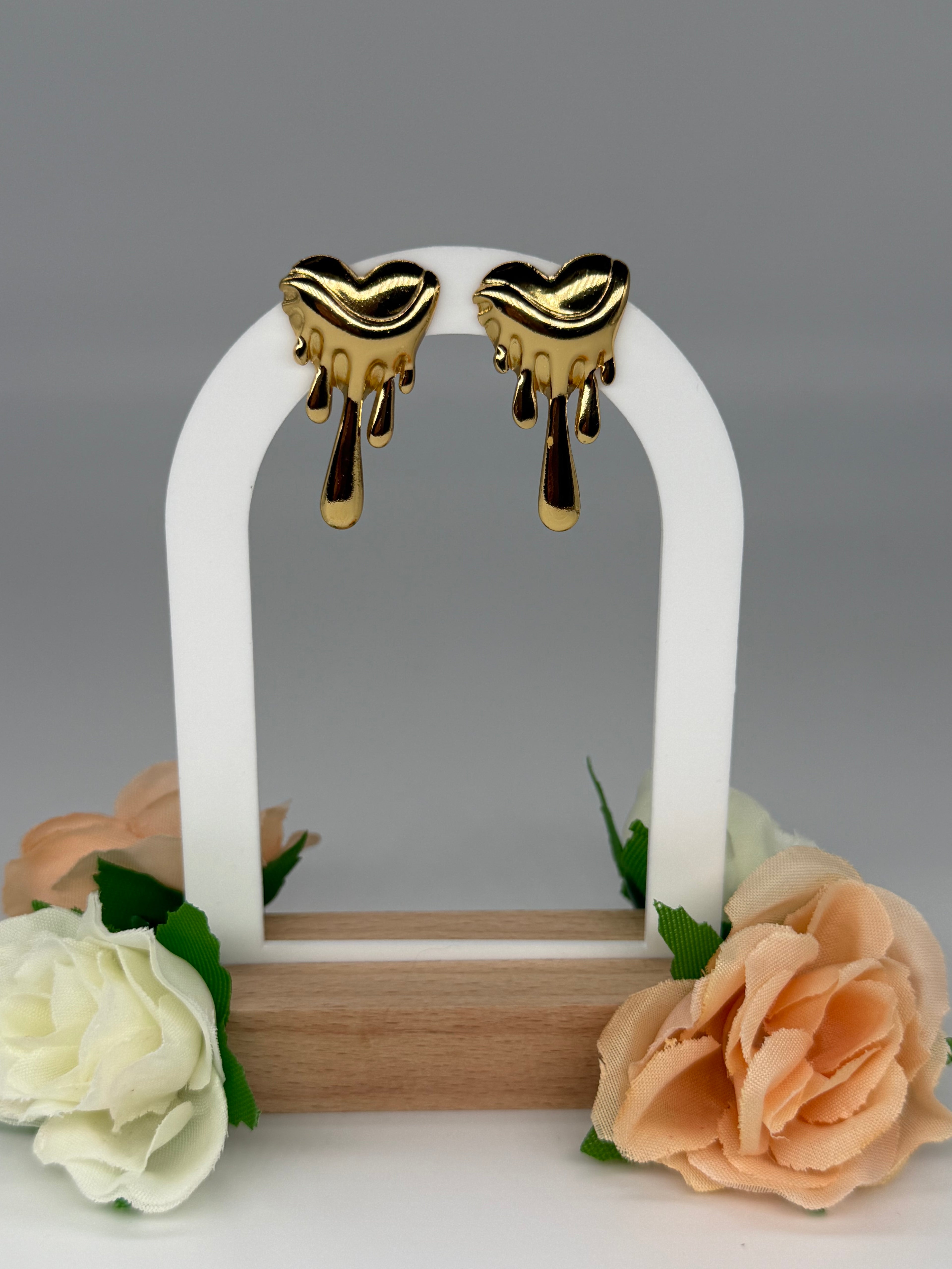 Ohrstecker MELTING HEART - Statement Ohrstecker