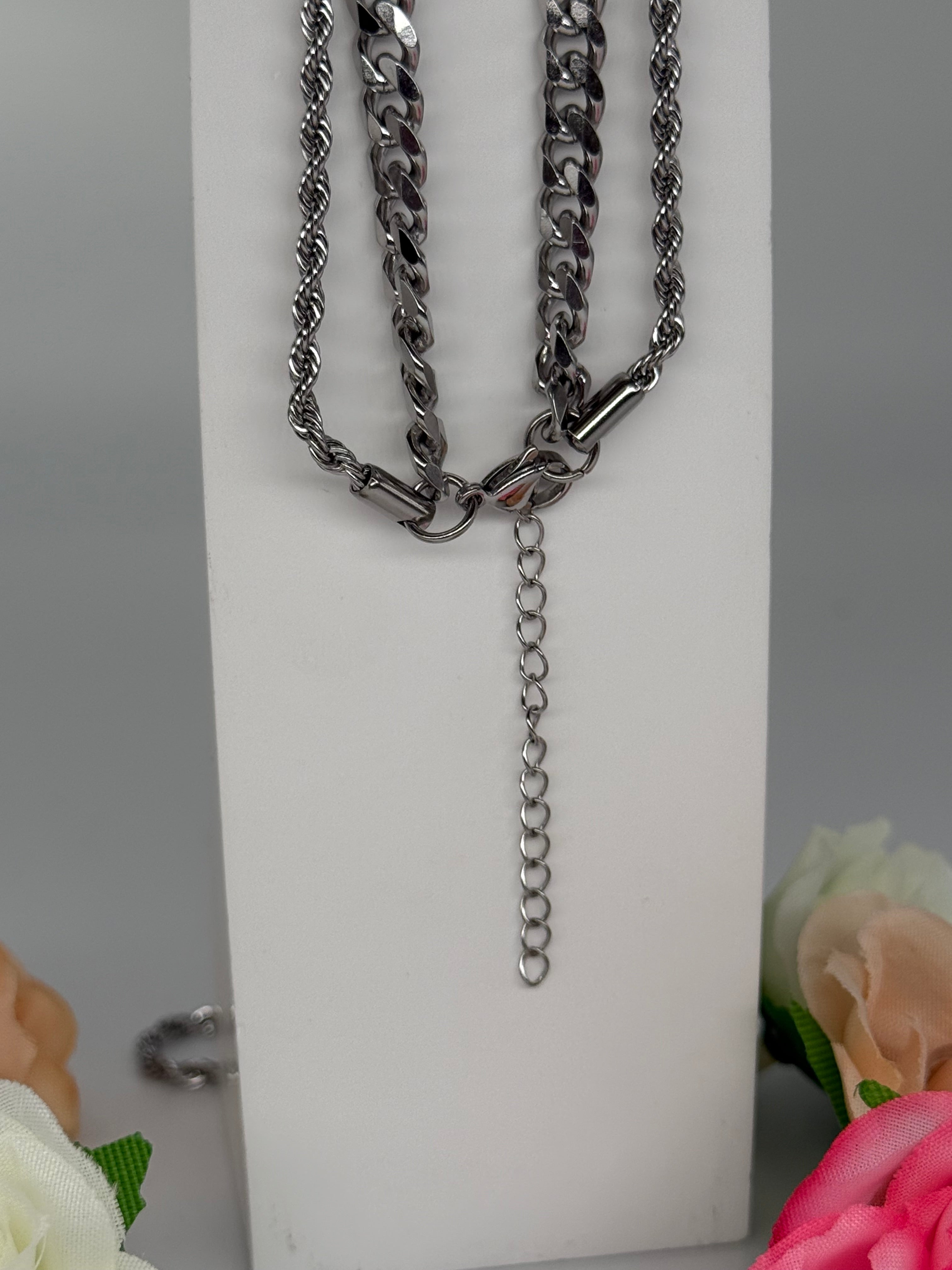 Doppelkette CHAINED - wasserfest, rostfrei