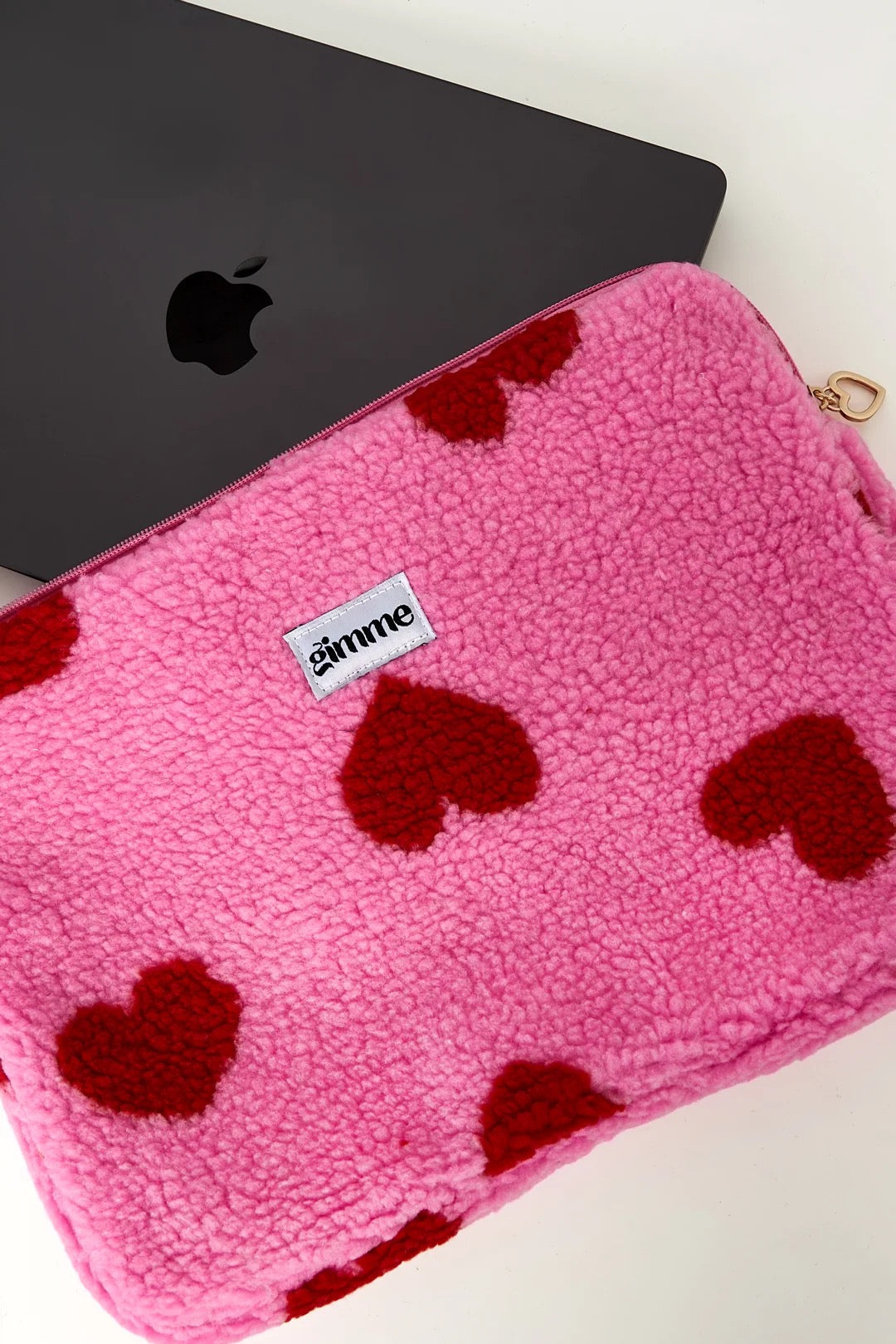 TEDDY HEART Bag - Kosmetiktasche oder Laptoptasche - 2 Farben