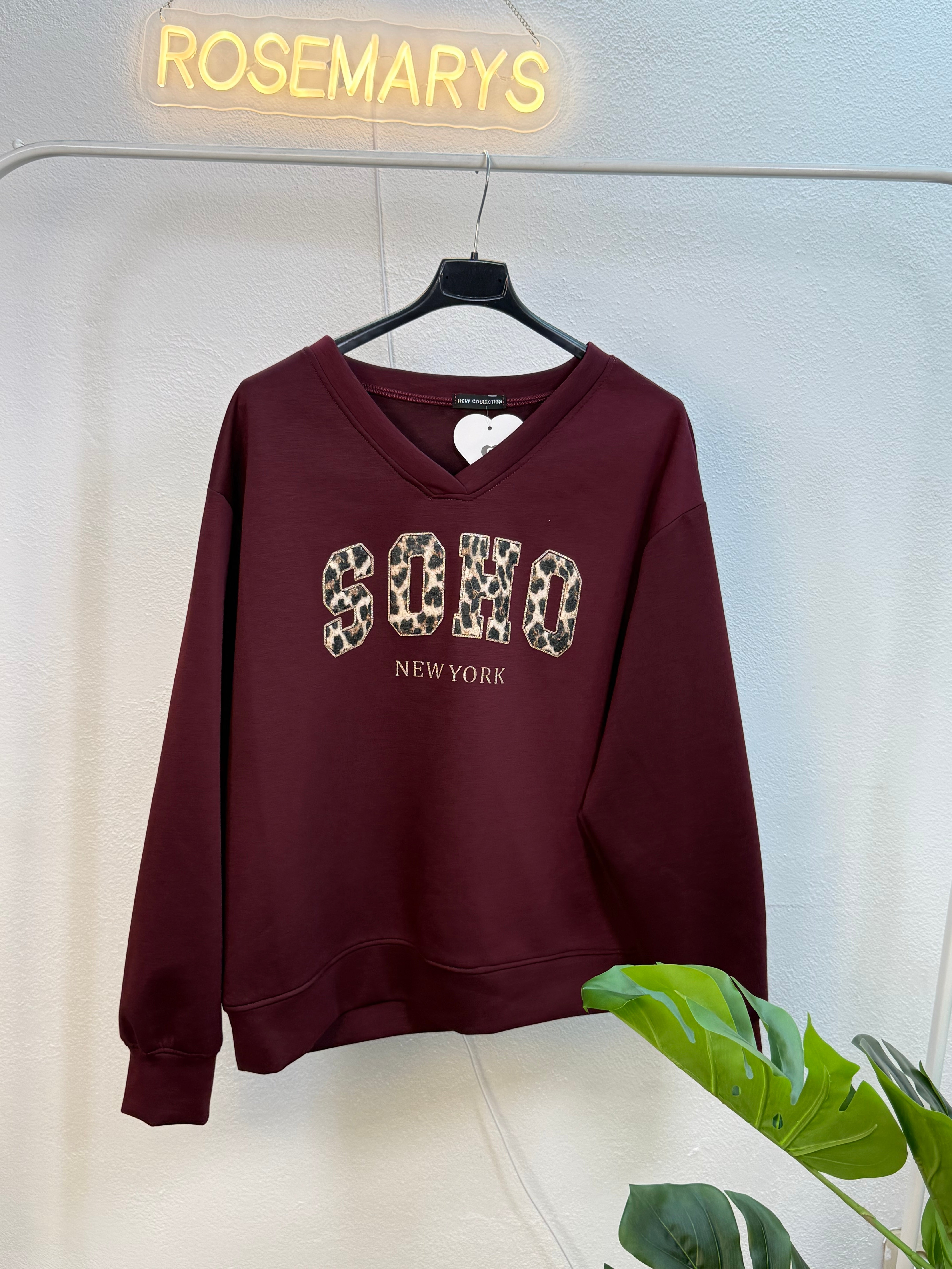 Soho Pullover – Leo Details 🐆✨- verschiedene Farben