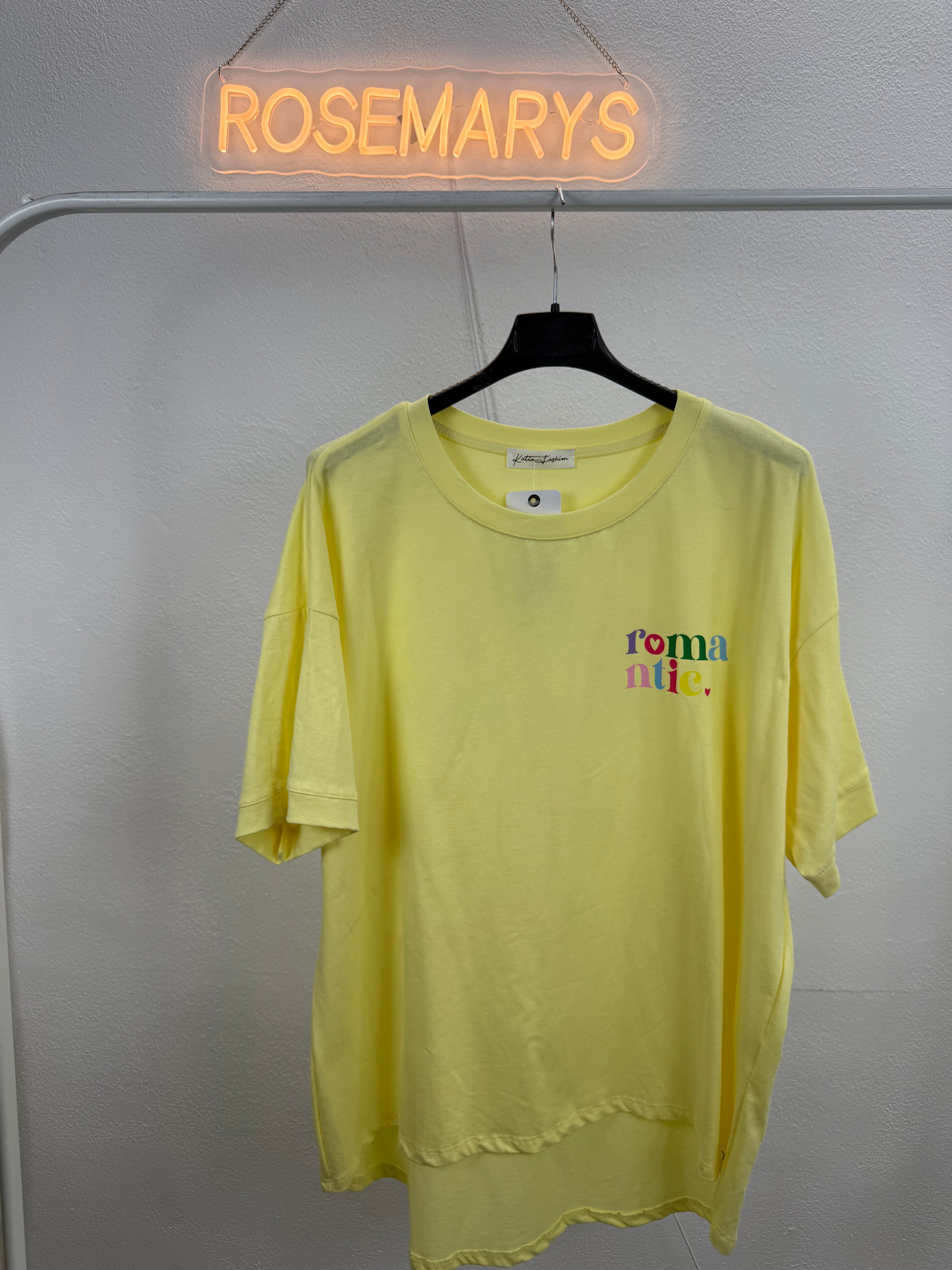 T-Shirt ANTI ROMANTIC - verschiedene Farben