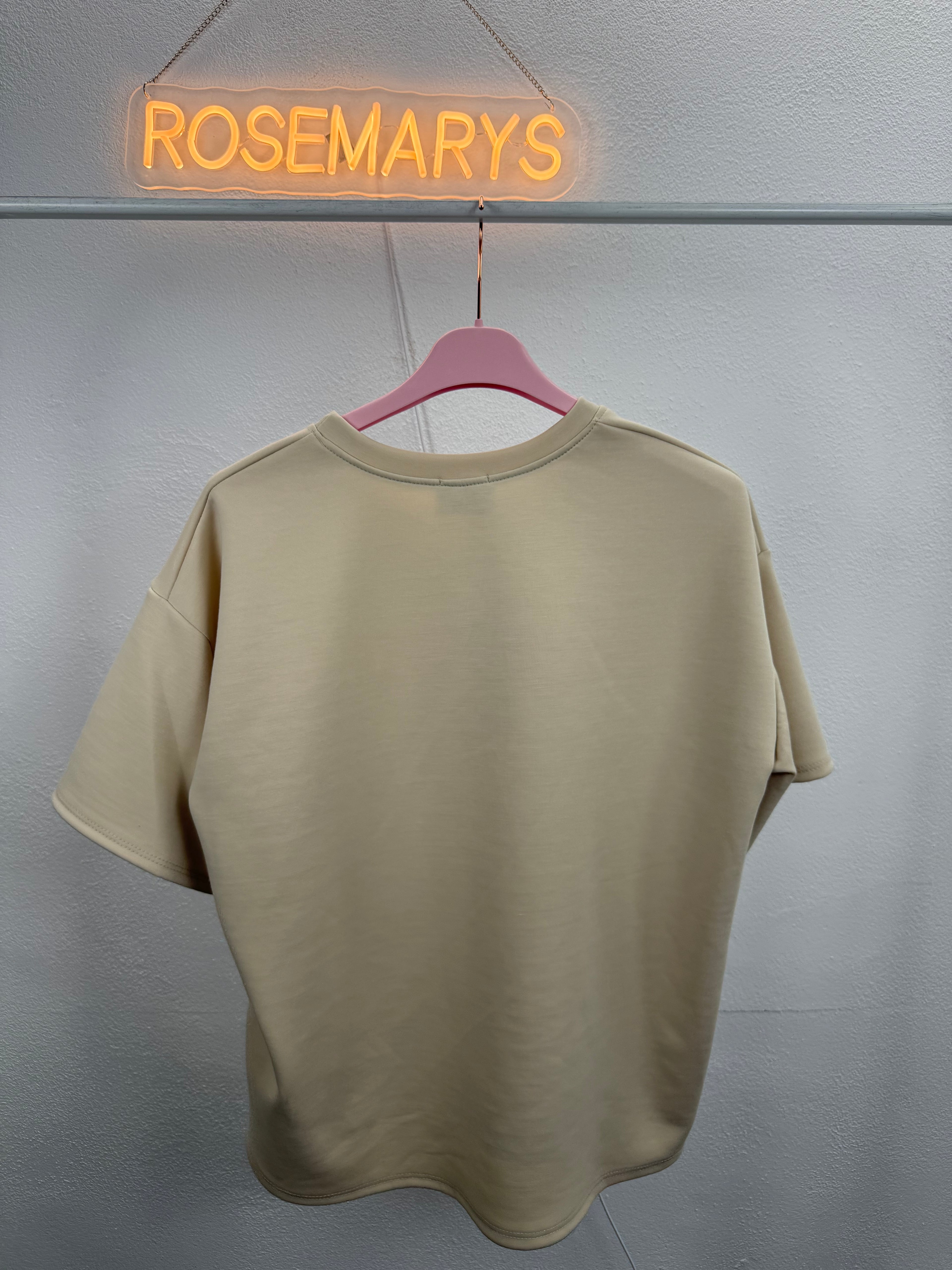 Tshirt aus Butterstoff - PROSECCO MOOD - verschiedene Farben