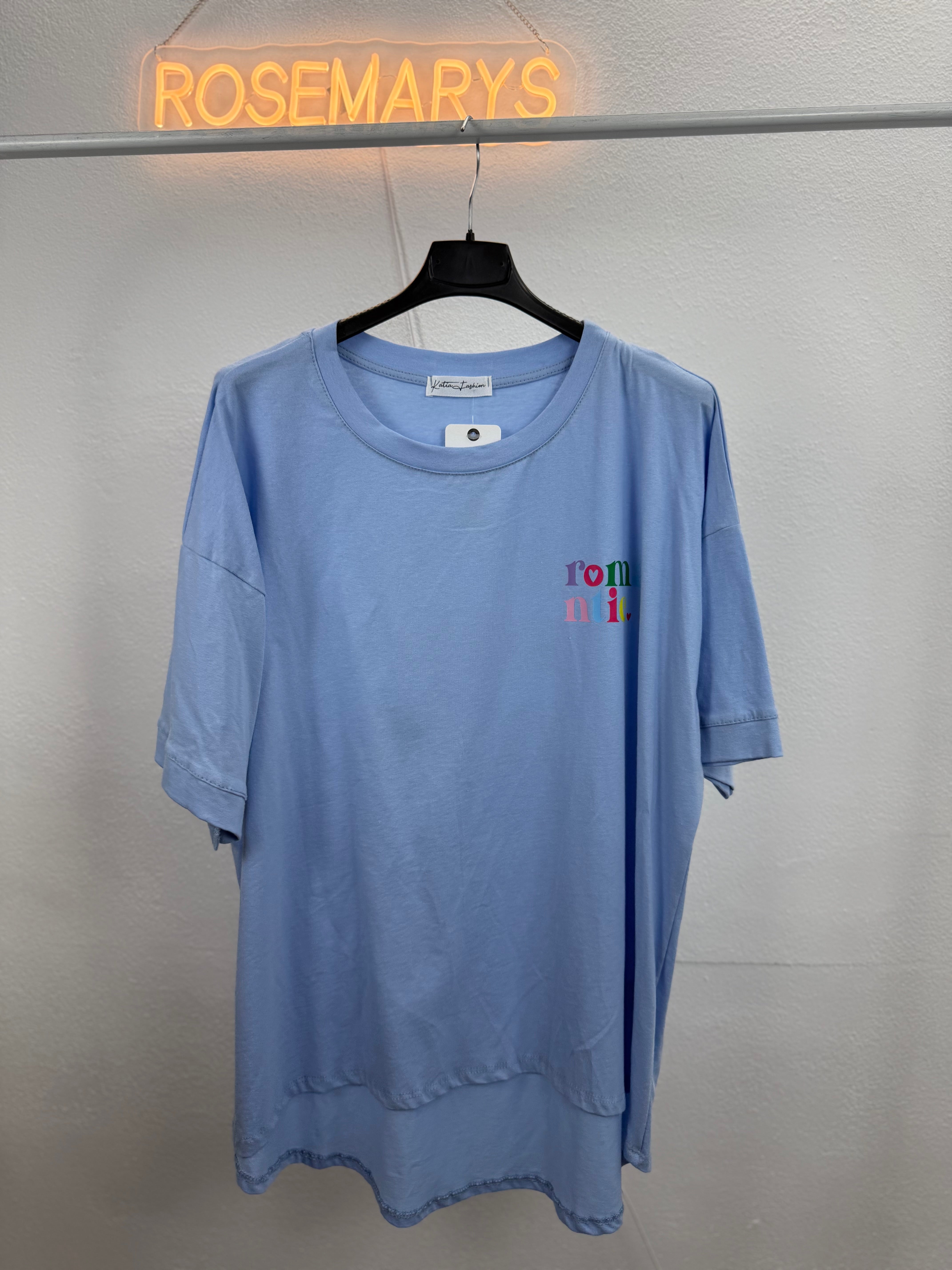 T-Shirt ANTI ROMANTIC - verschiedene Farben