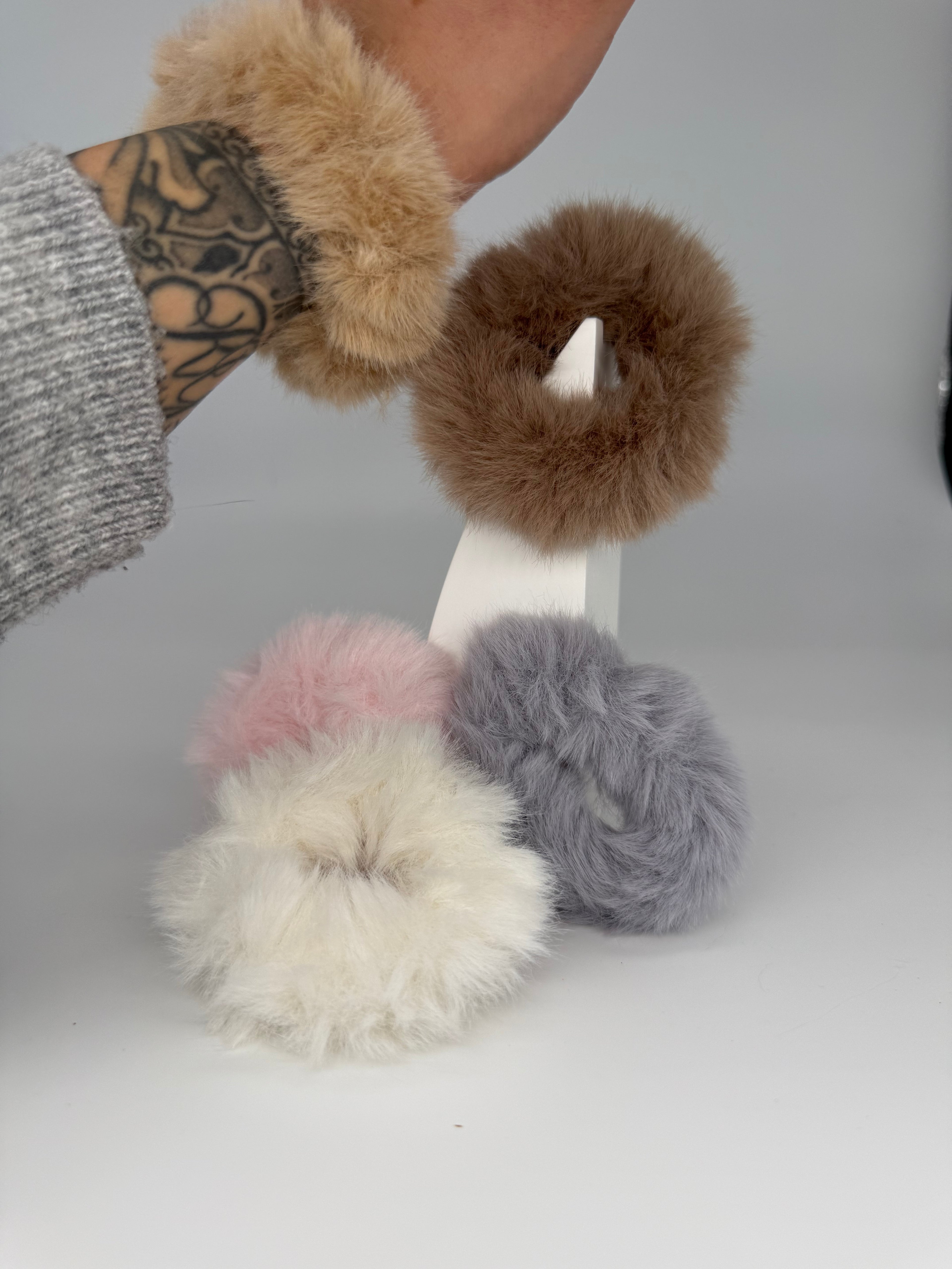 Scrunchie Zuckerwatte Haargummi MINI Size