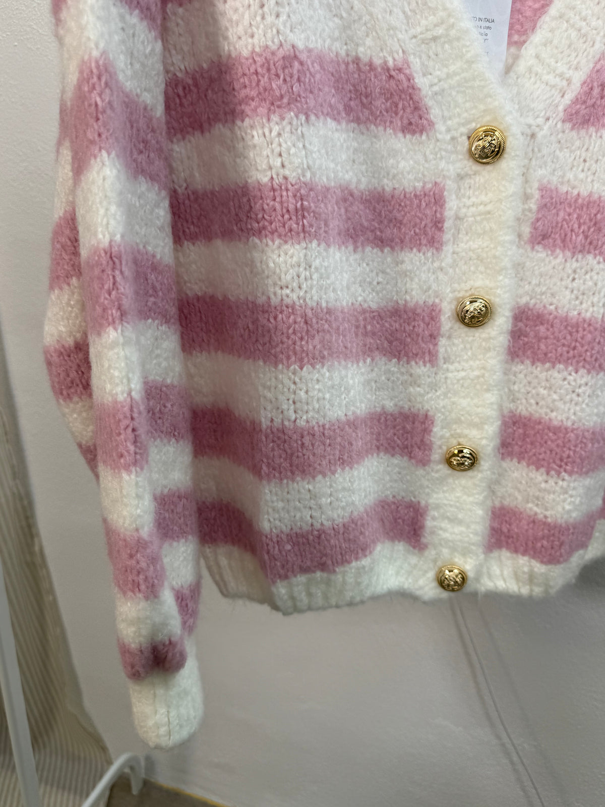 SOFT STRIPE CARDIGAN - mehrere Farben - bis 44/46 tragbar