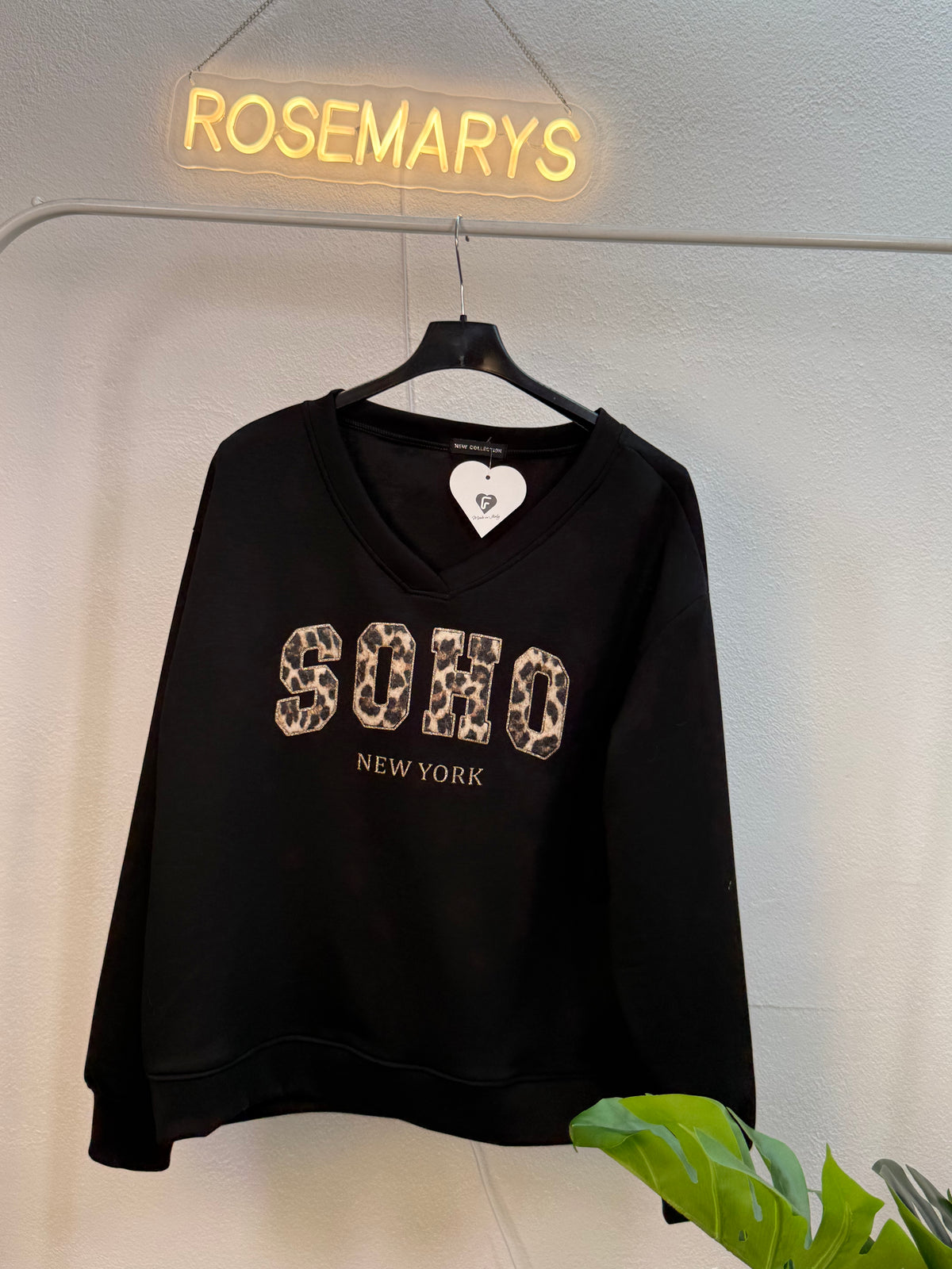 Soho Pullover – Leo Details 🐆✨- verschiedene Farben