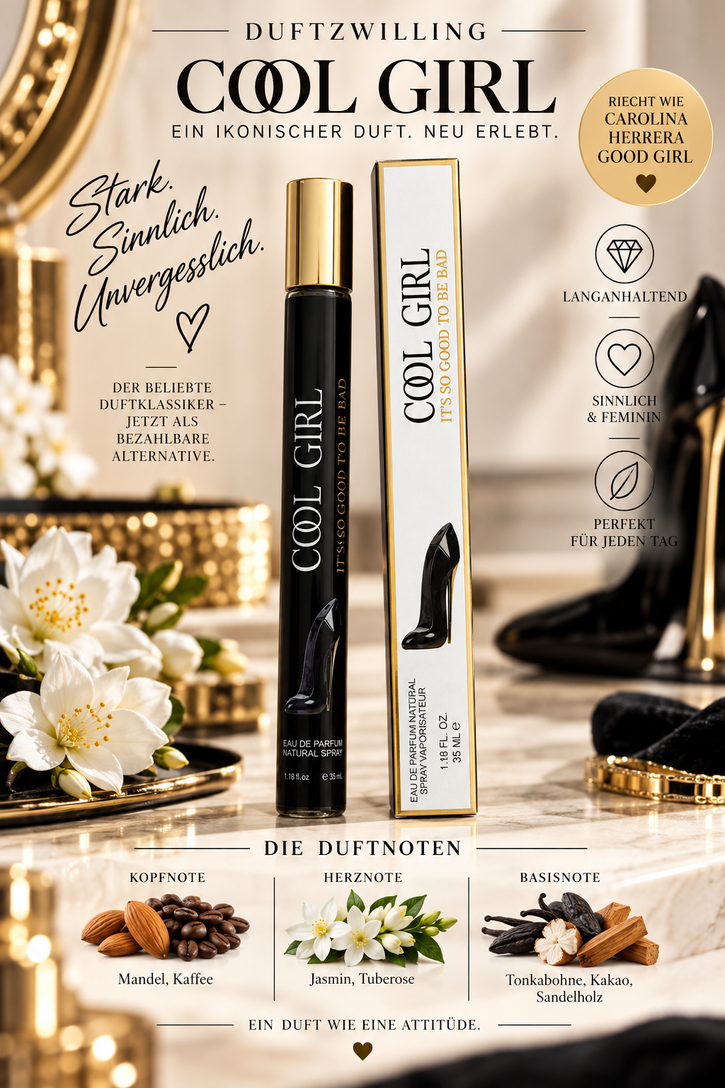 ICONIC SCENTS - Duftzwilling/Parfüm - 35ml