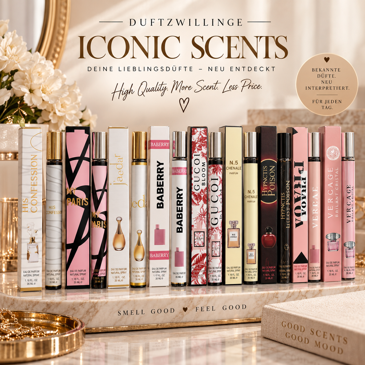 ICONIC SCENTS - Duftzwilling/Parfüm - 35ml