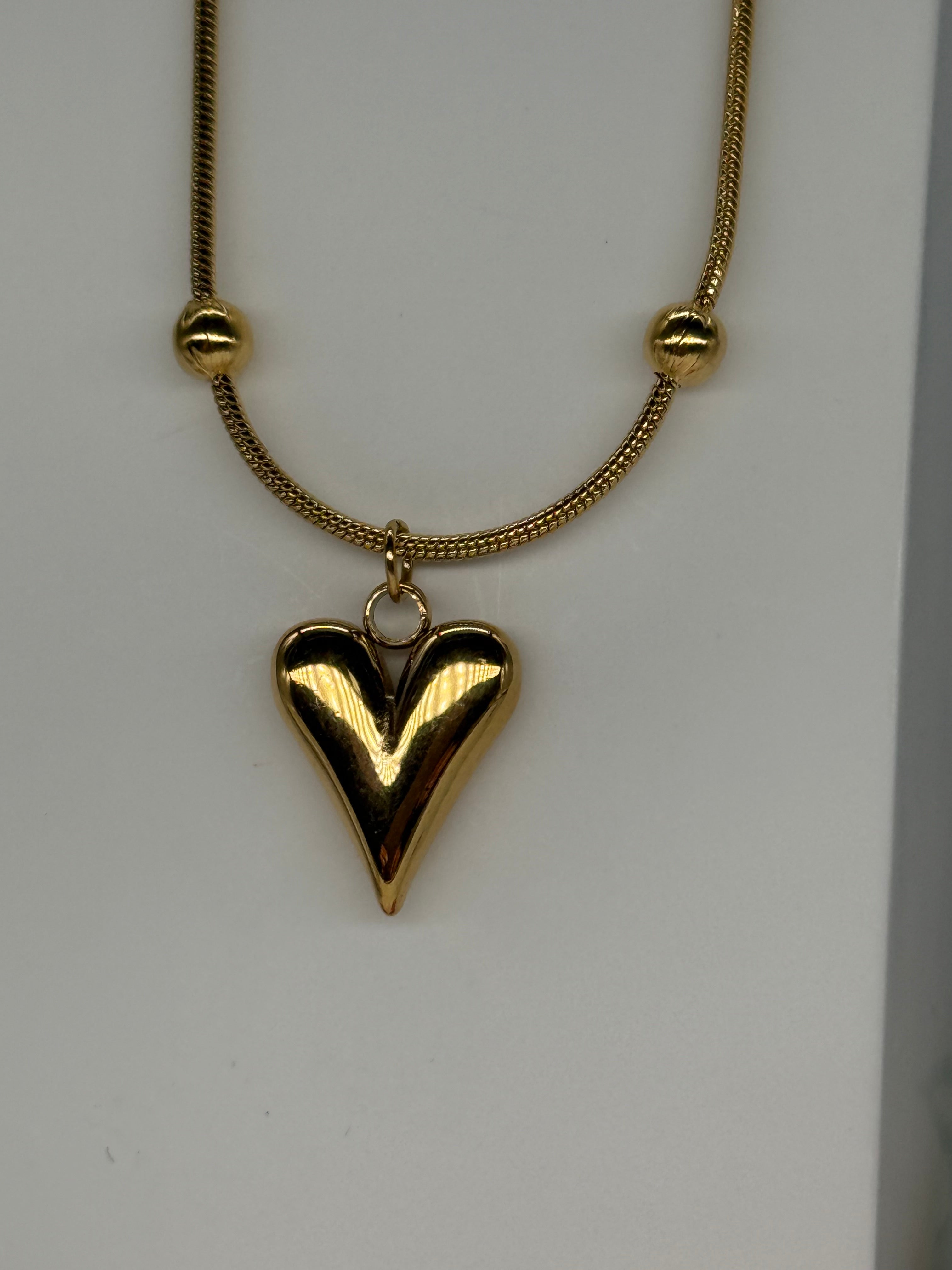 Kette HEARTS - wasserfest, rostfrei