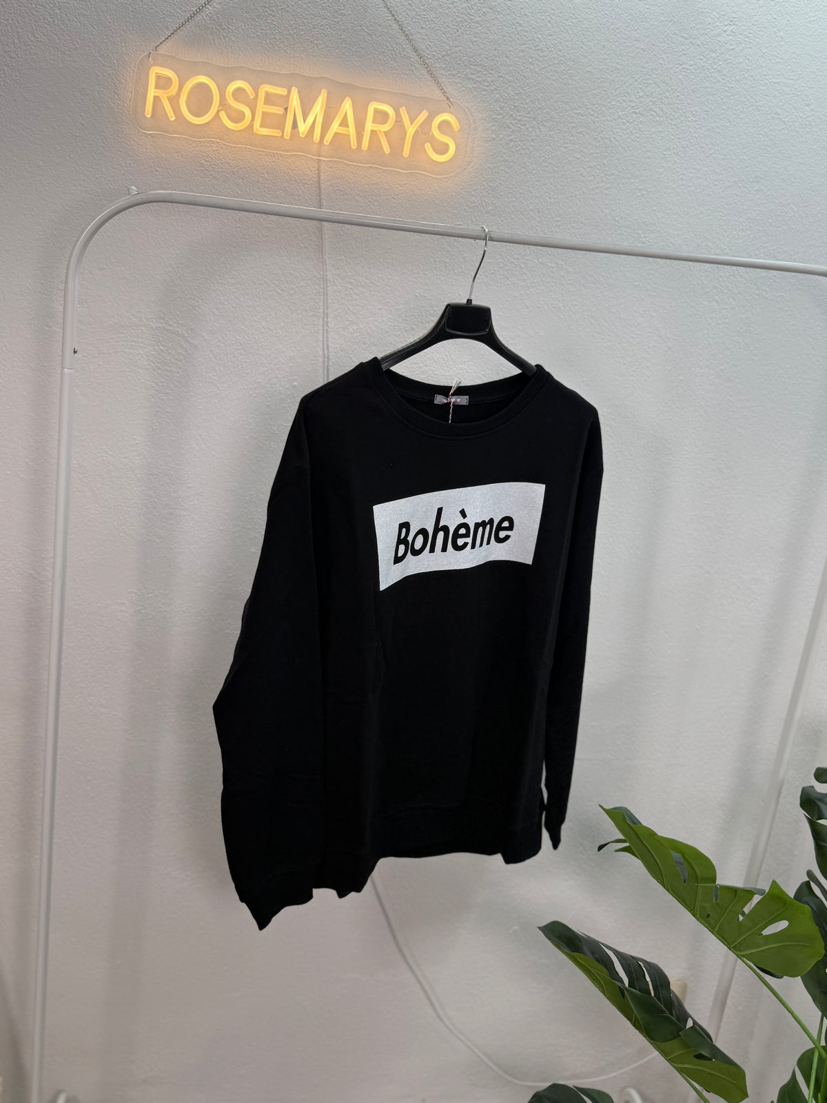 BOHÈME Sweatshirt aus Baumwolle - mehrere Farben - bis 42 tragbar
