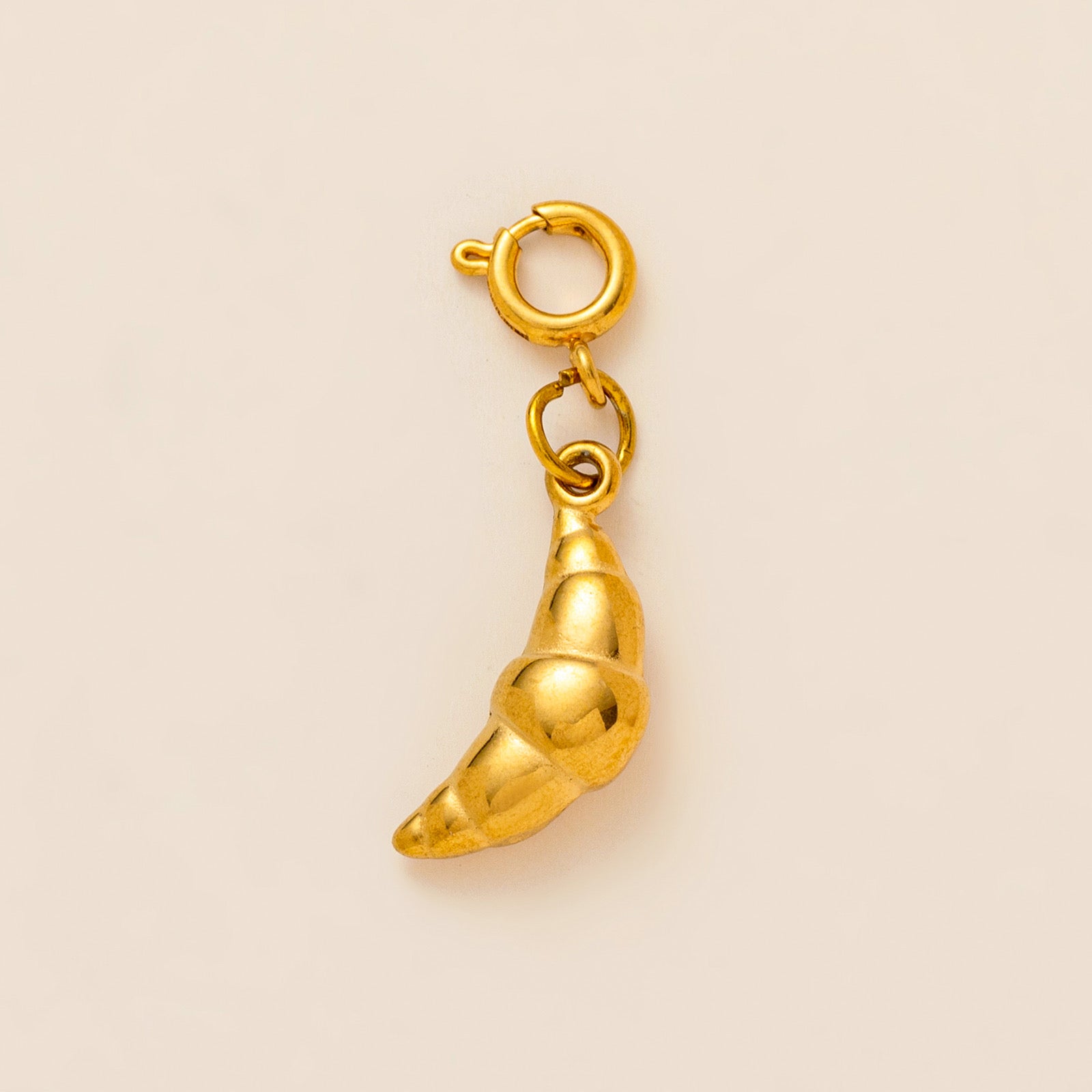 Charms Anhänger - DIY KETTE - wasserfest, Edelstahl, 18k vergoldet