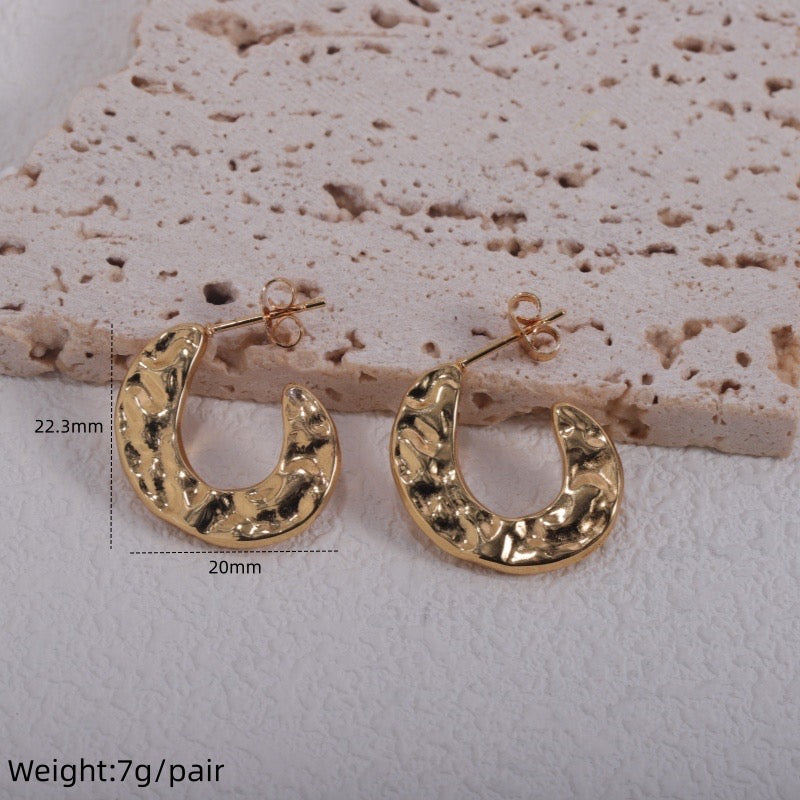 ICONIC CREOLEN - 3 Styles - wasserfest, Edelstahl 304, 18K vergoldet