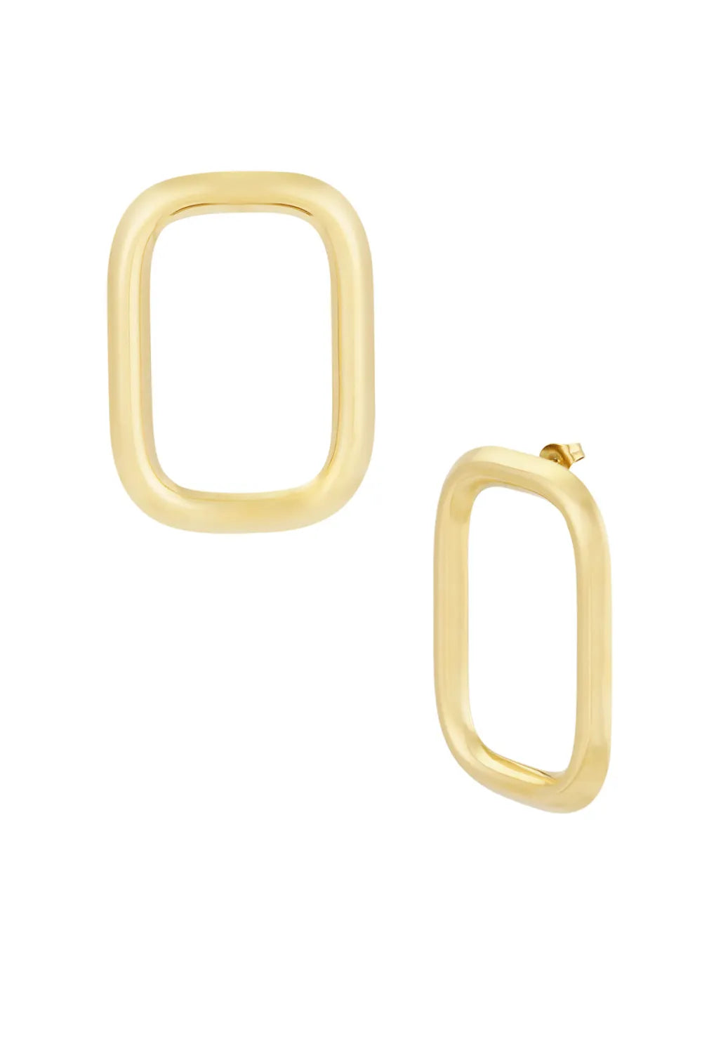 ALINA Statement Ohrstecker - Edelstahl + 18k Vergoldung