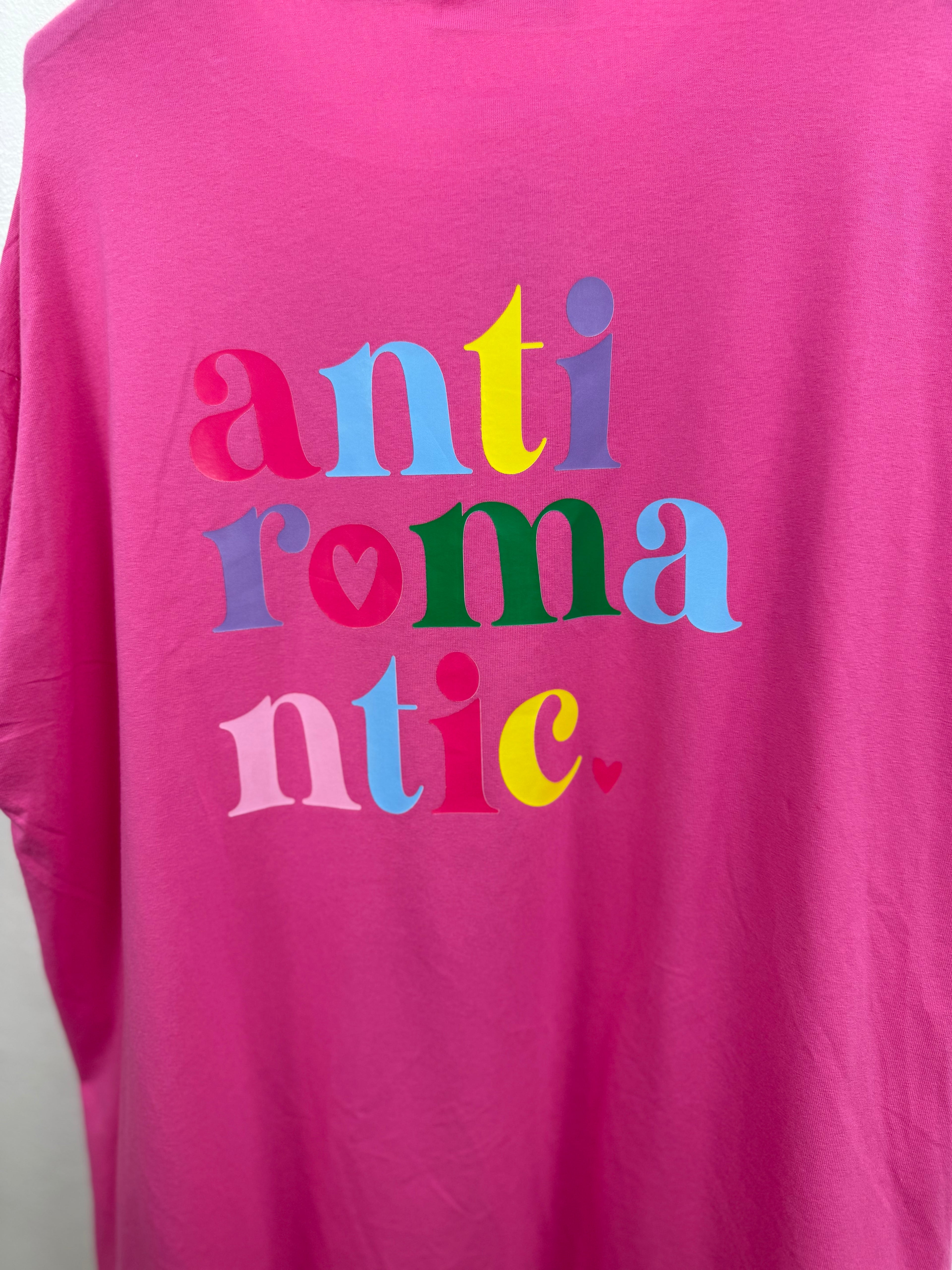 T-Shirt ANTI ROMANTIC - verschiedene Farben