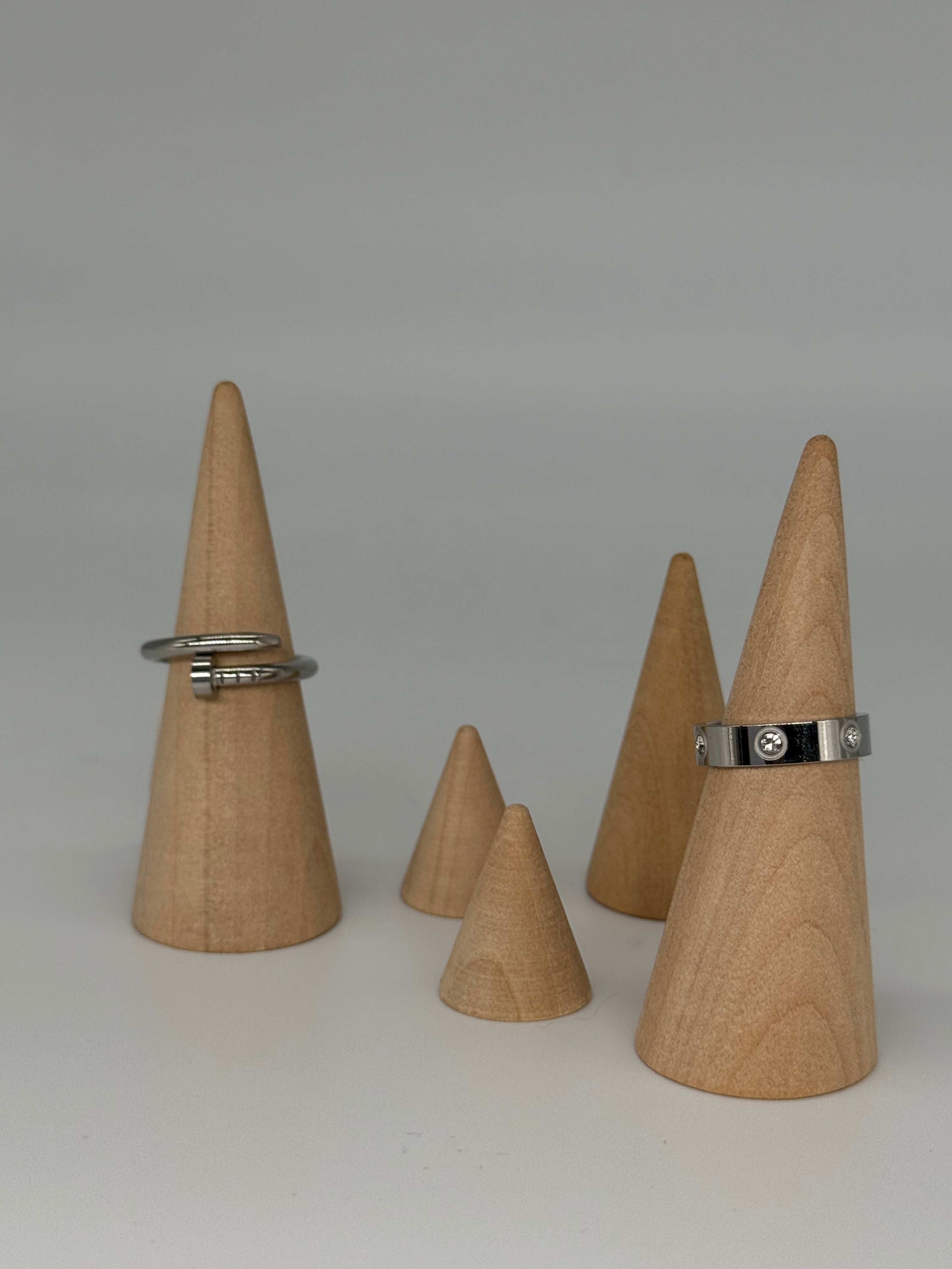 Edelstahlring mit Strasssteinen