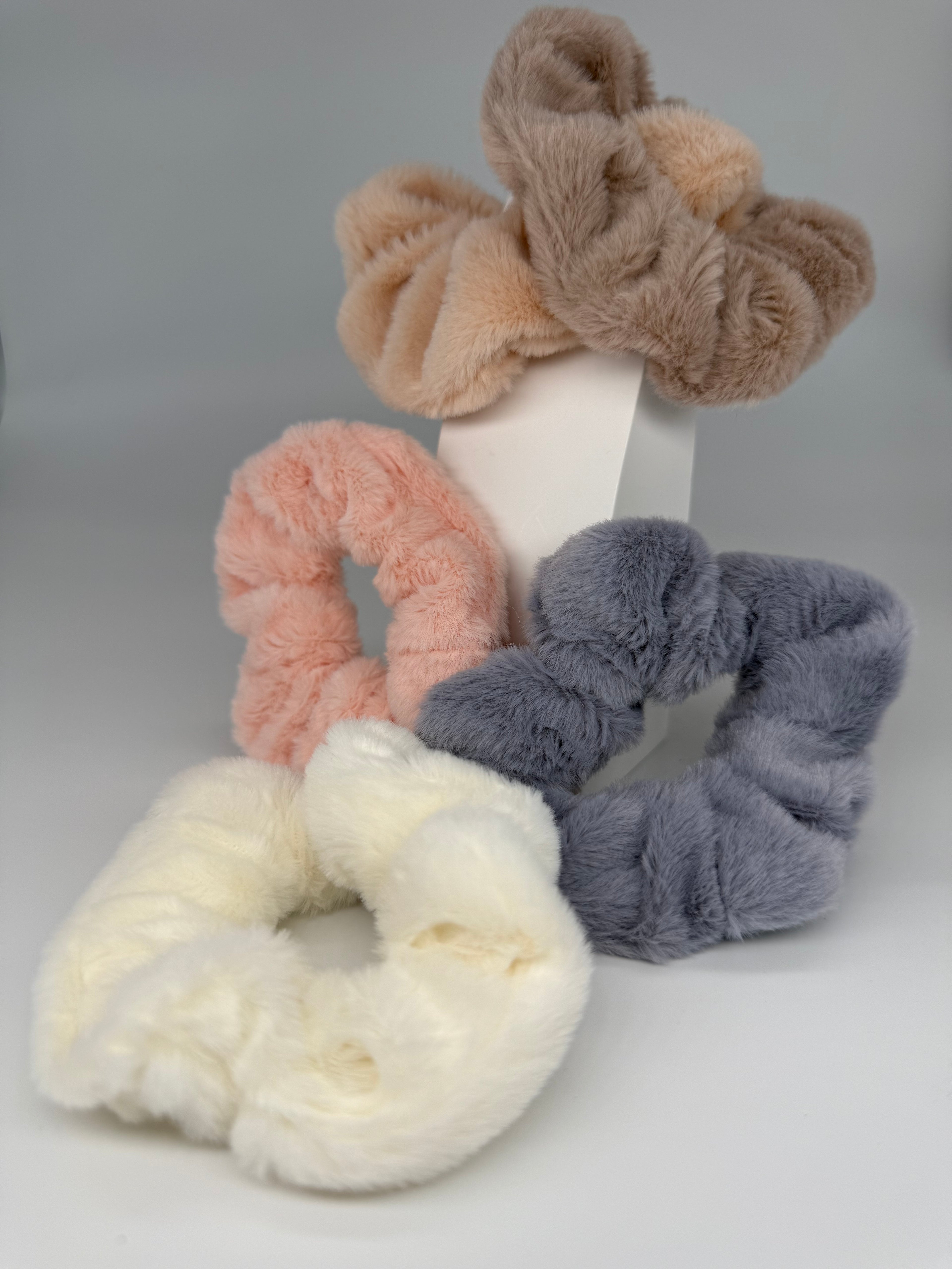 Scrunchie Haargummi Flauschi MIDI Size