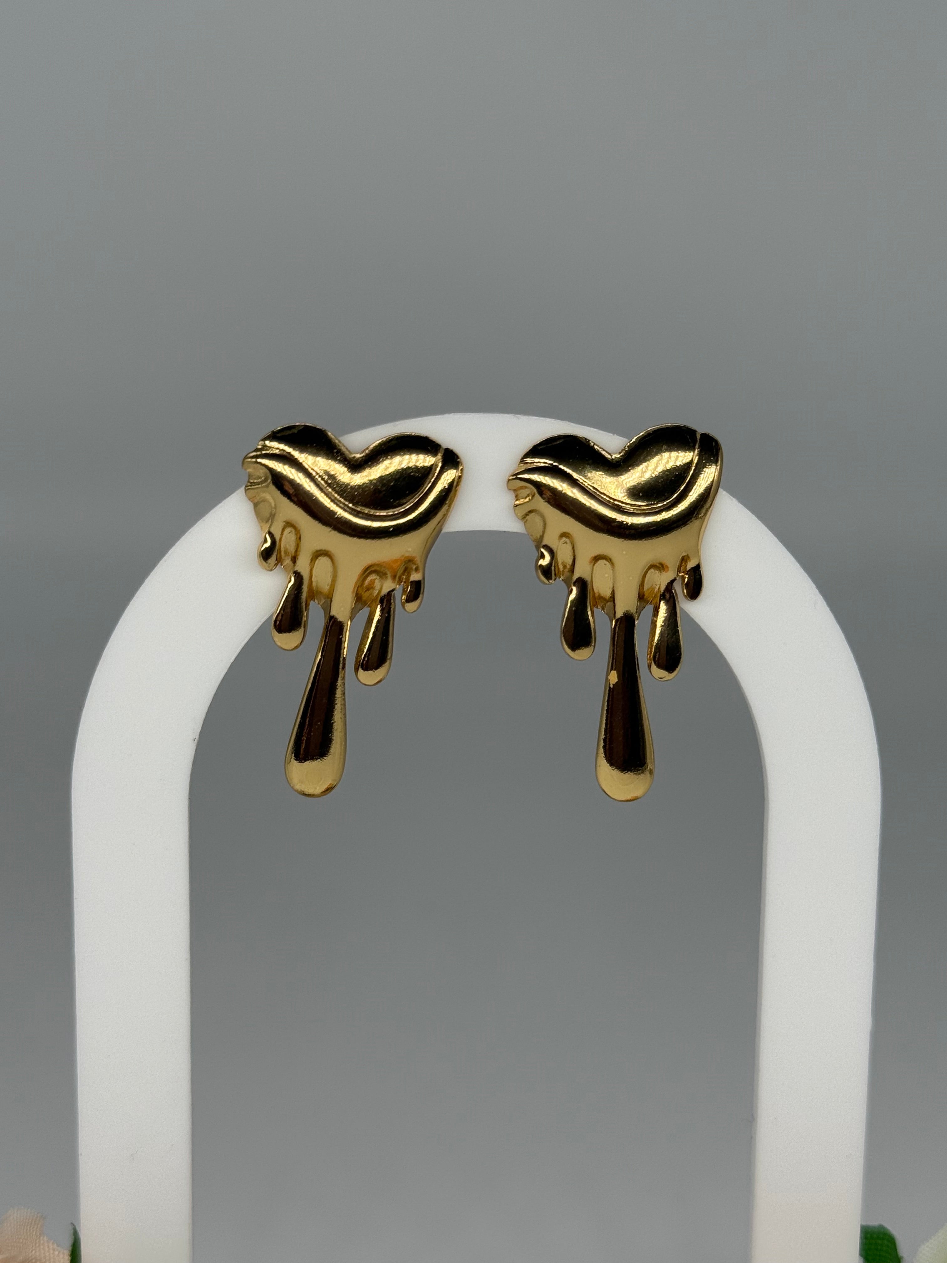 Ohrstecker MELTING HEART - Statement Ohrstecker