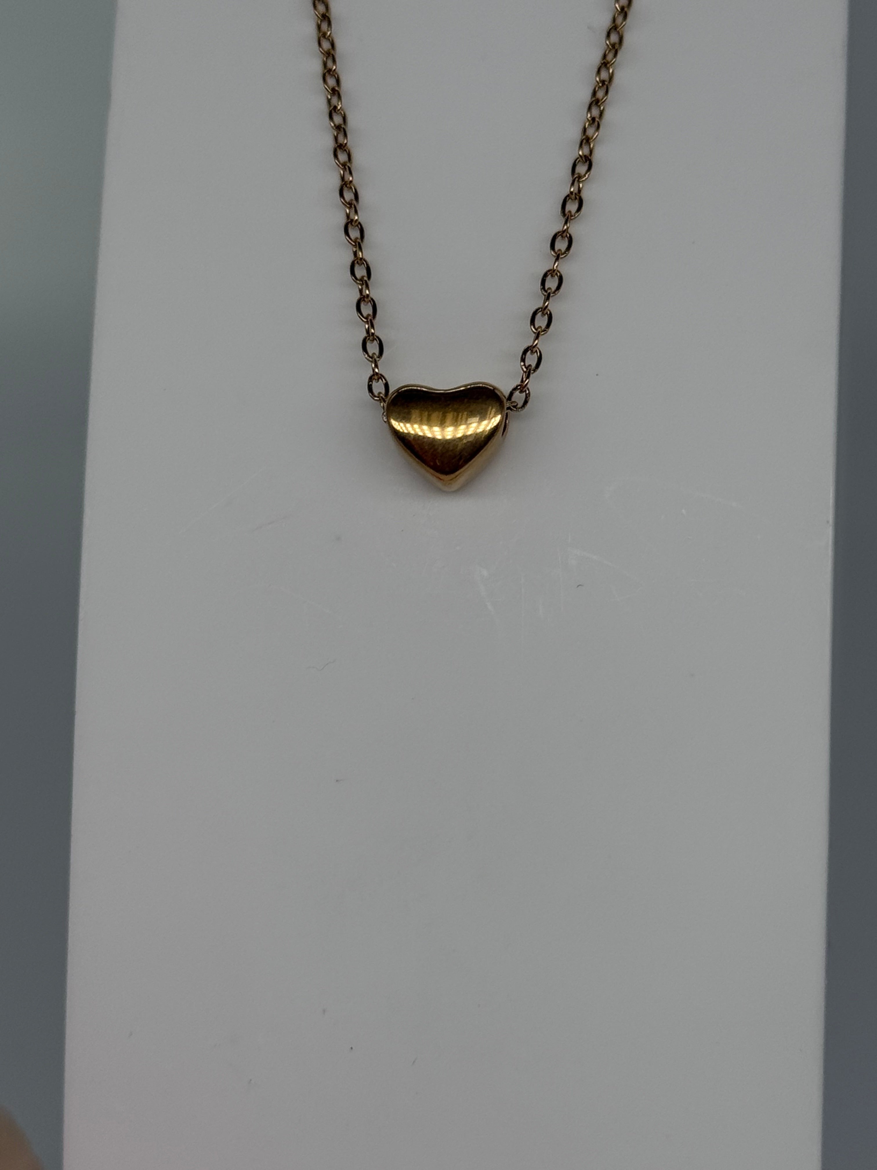 Kette SMALL HEART - in Gold und Silber