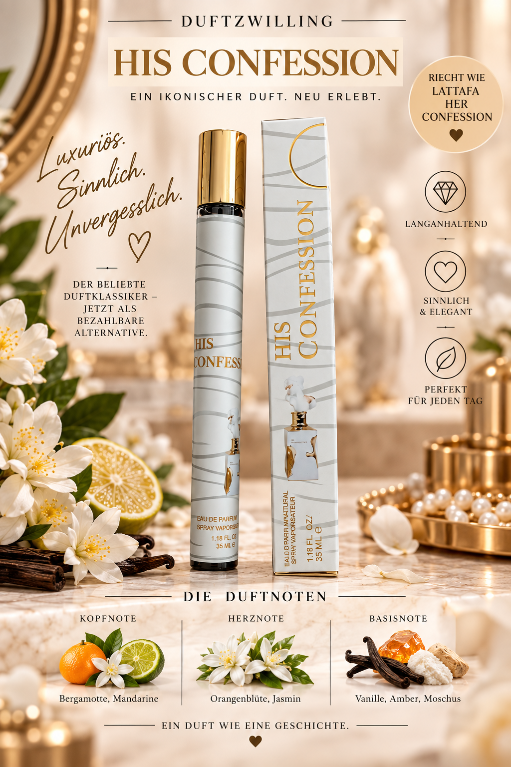 ICONIC SCENTS - Duftzwilling/Parfüm - 35ml