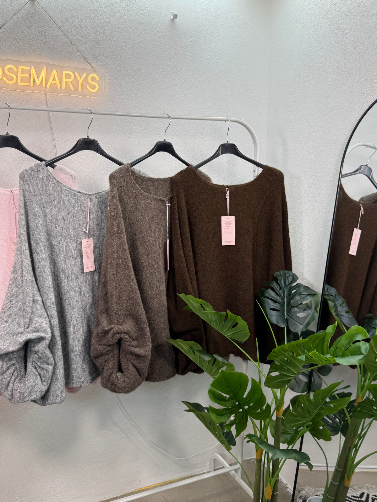 BALLOON KNIT 🤎 - Ultra Oversize Pullover mit Alpaka-Wolle - bis 48/50 tragbar