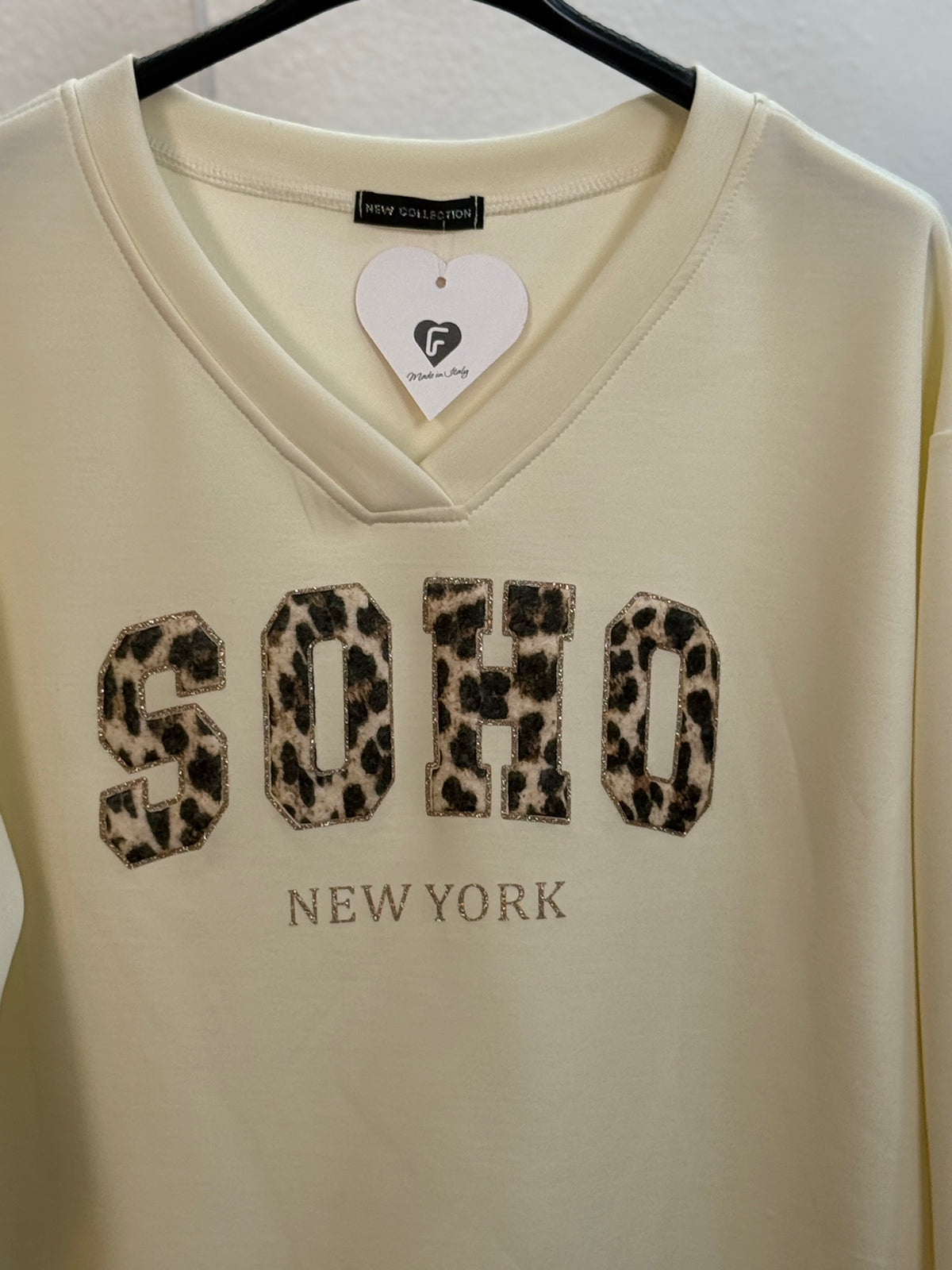 Soho Pullover – Leo Details 🐆✨- verschiedene Farben