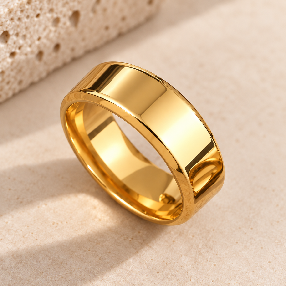 CHUNKY Statement Ringe – 18K vergoldeter Edelstahl
