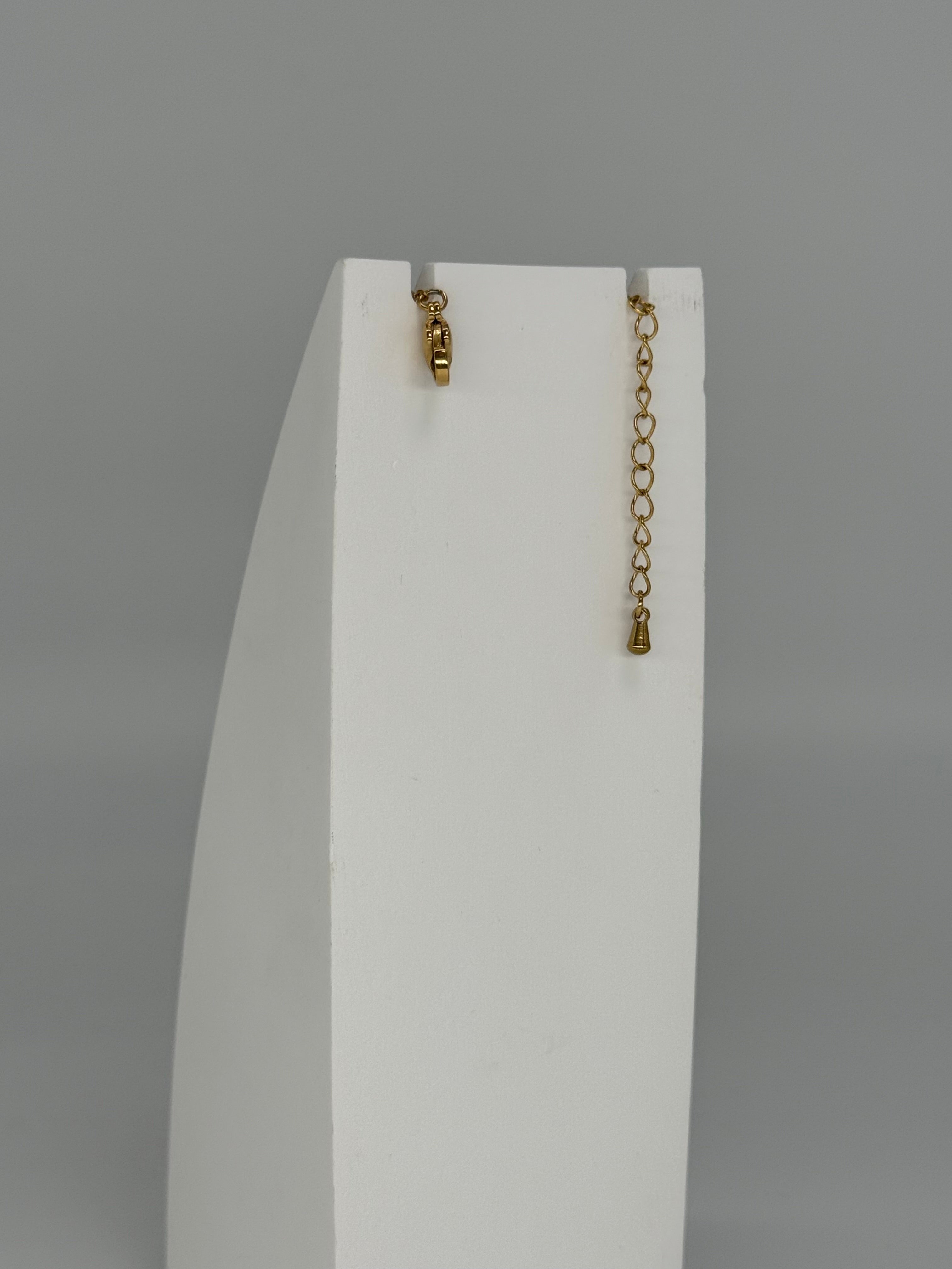 Armband mit ovalem Muster 2 aus Edelstahl
