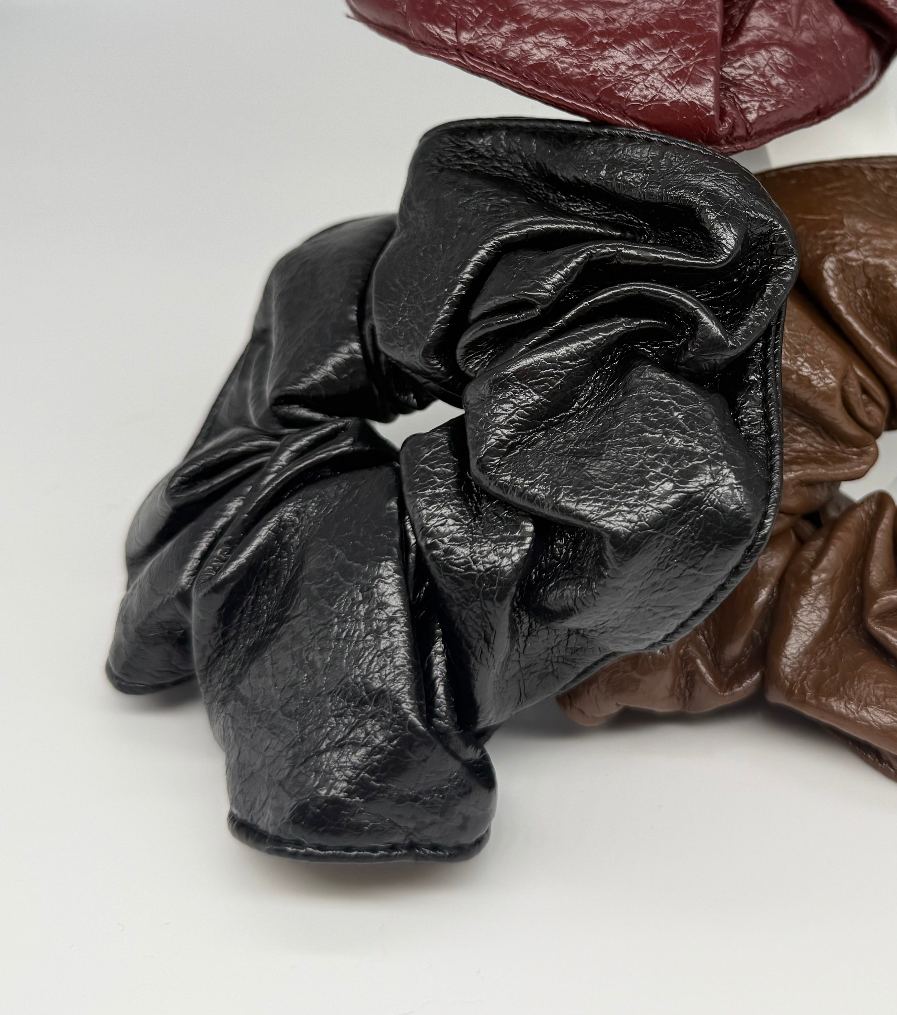 Scrunchie Kunstlederoptik MAXI Size
